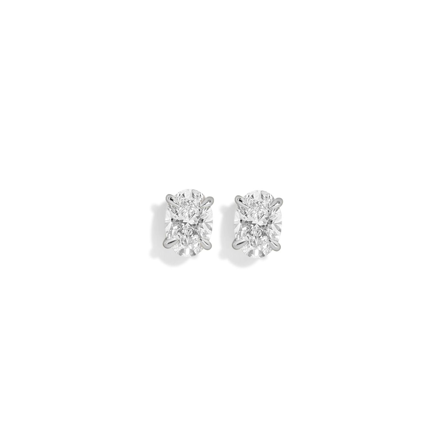 Kishani Aura 1.5ct Oval Diamond Studs