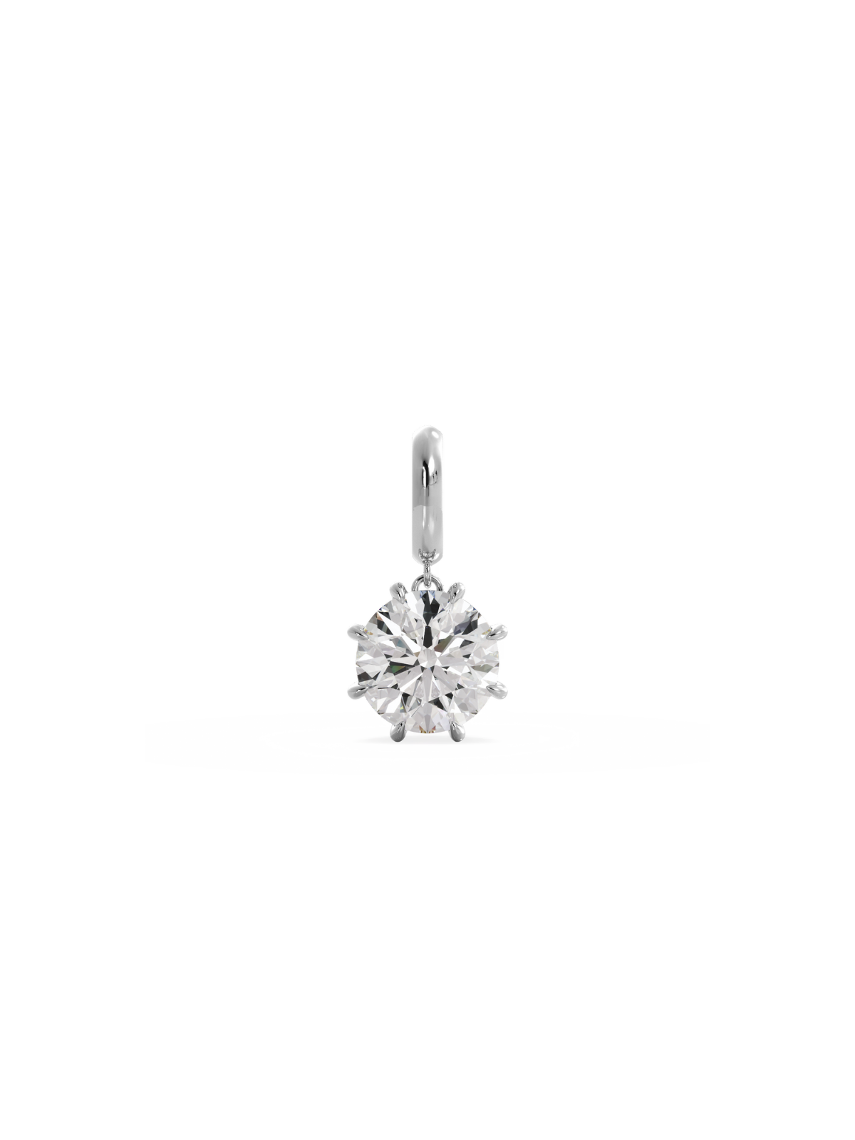 Ava round pendant