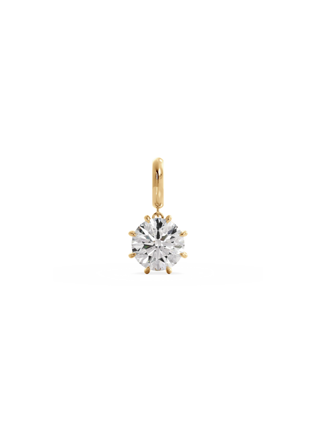 Ava round pendant