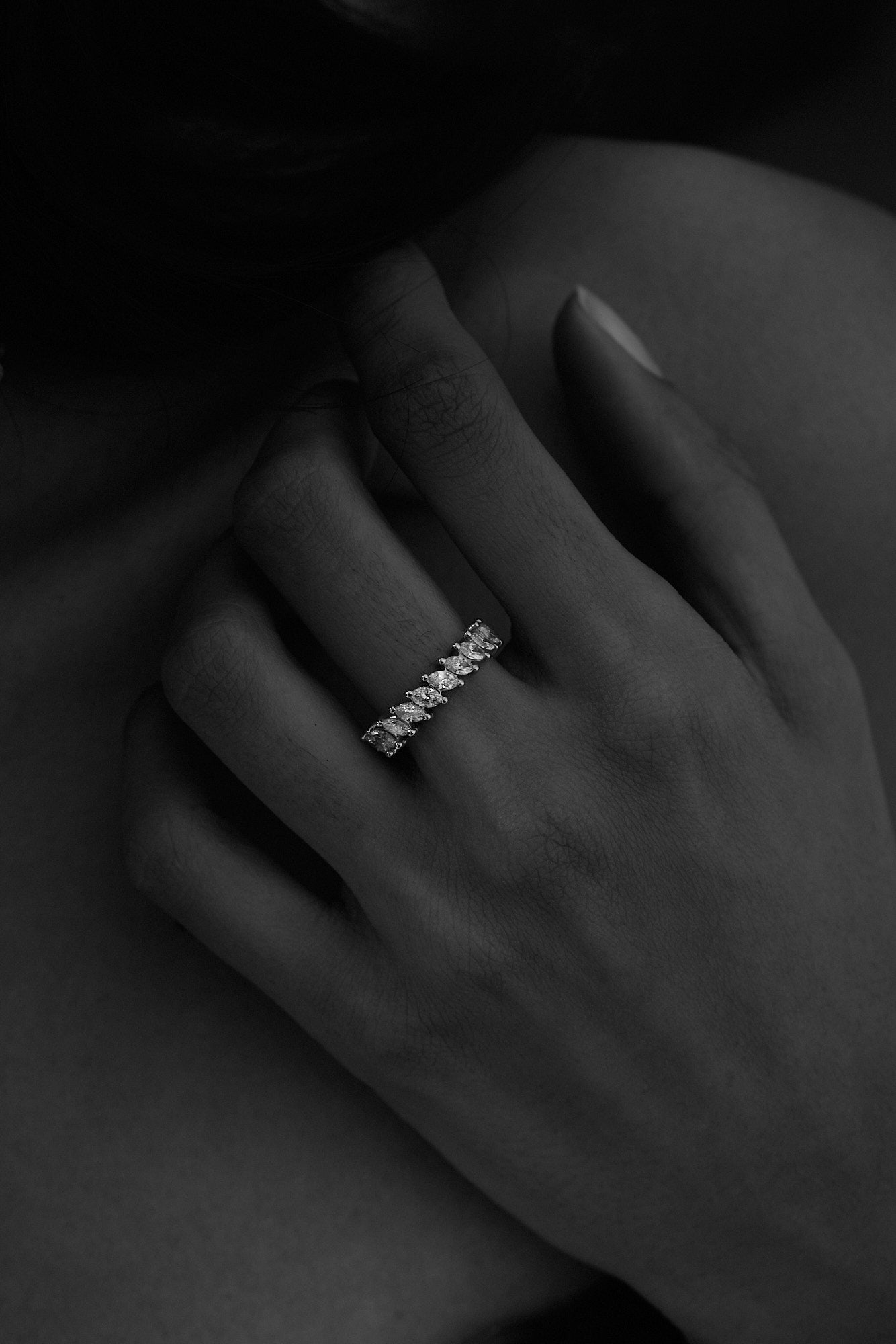 Marquise Tennis Ring