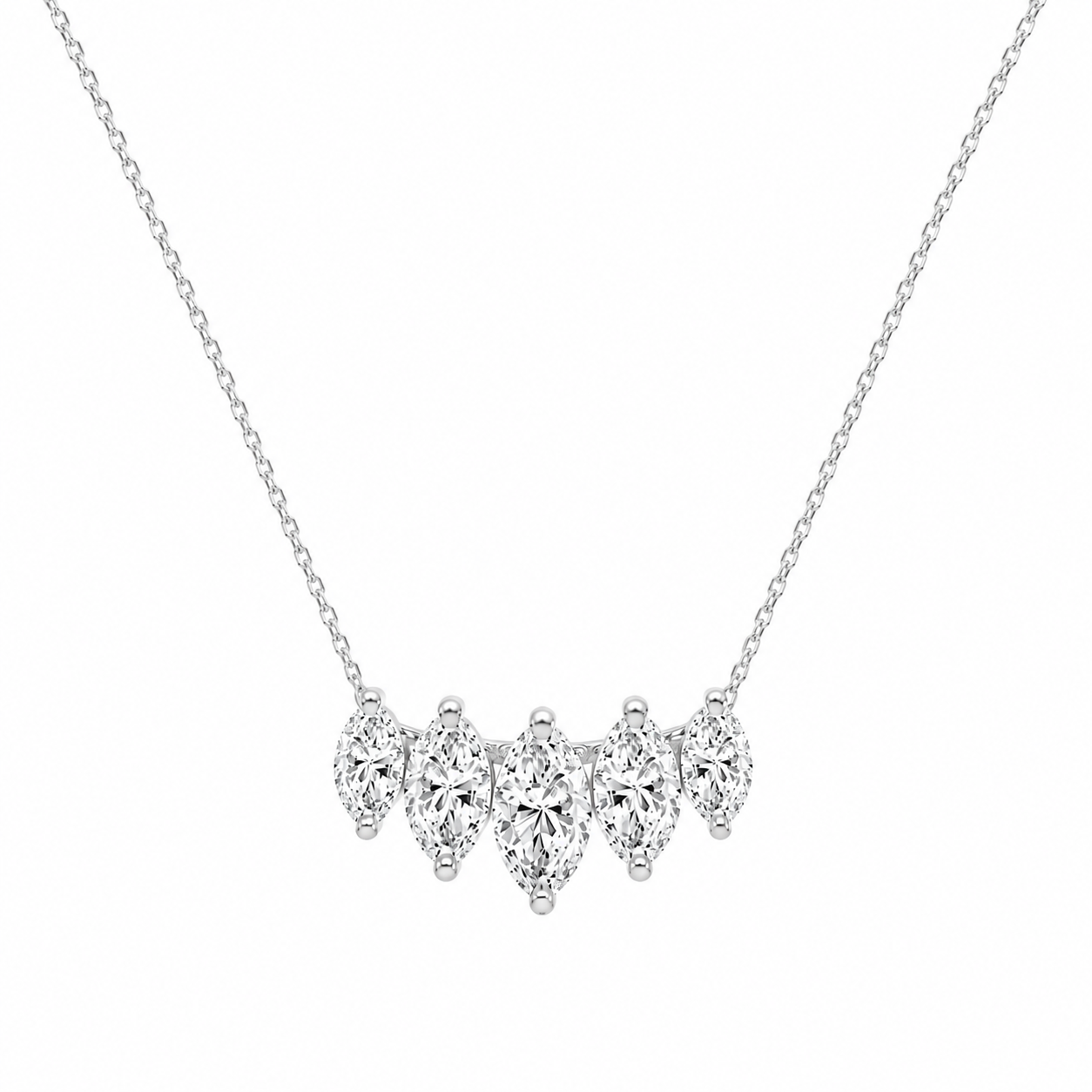 Skye marquise necklace