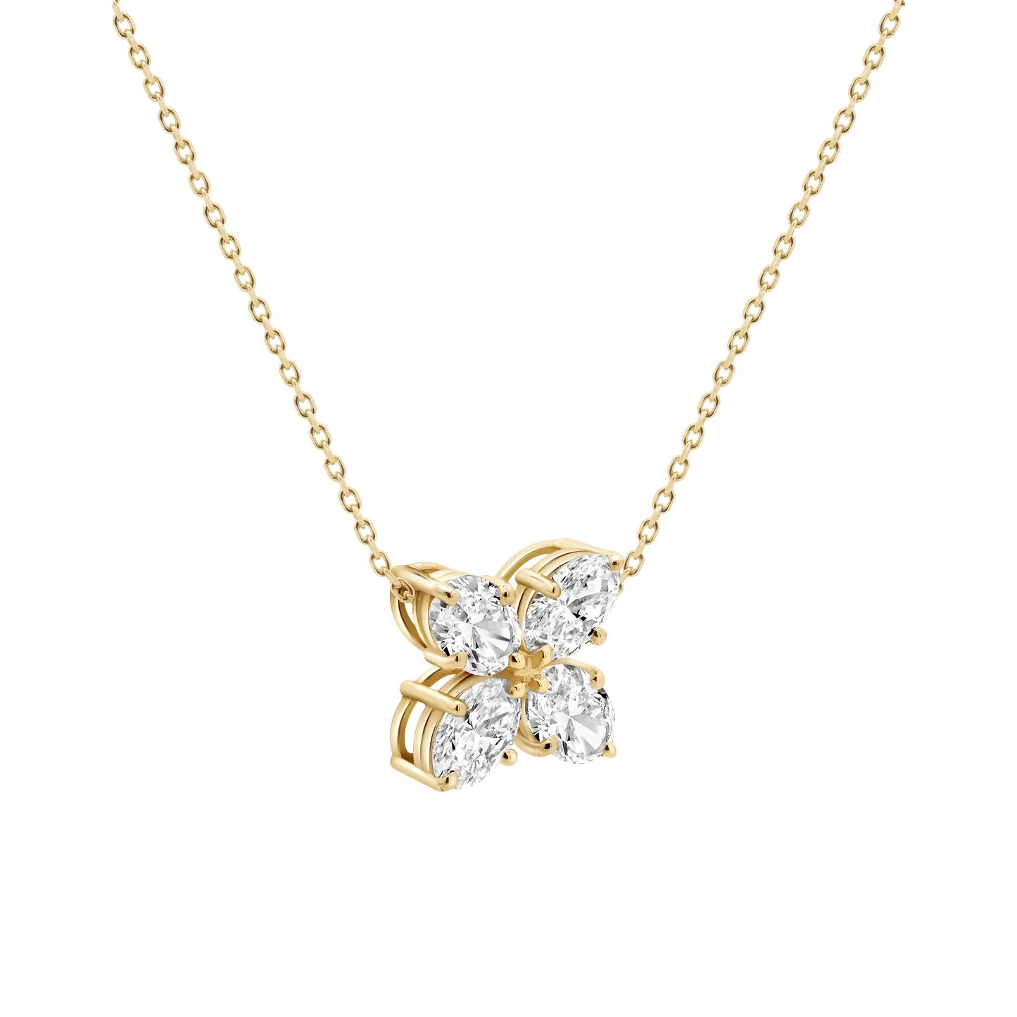 Bella pear necklace