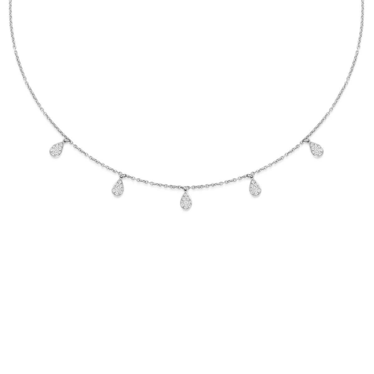 Lily drop necklace