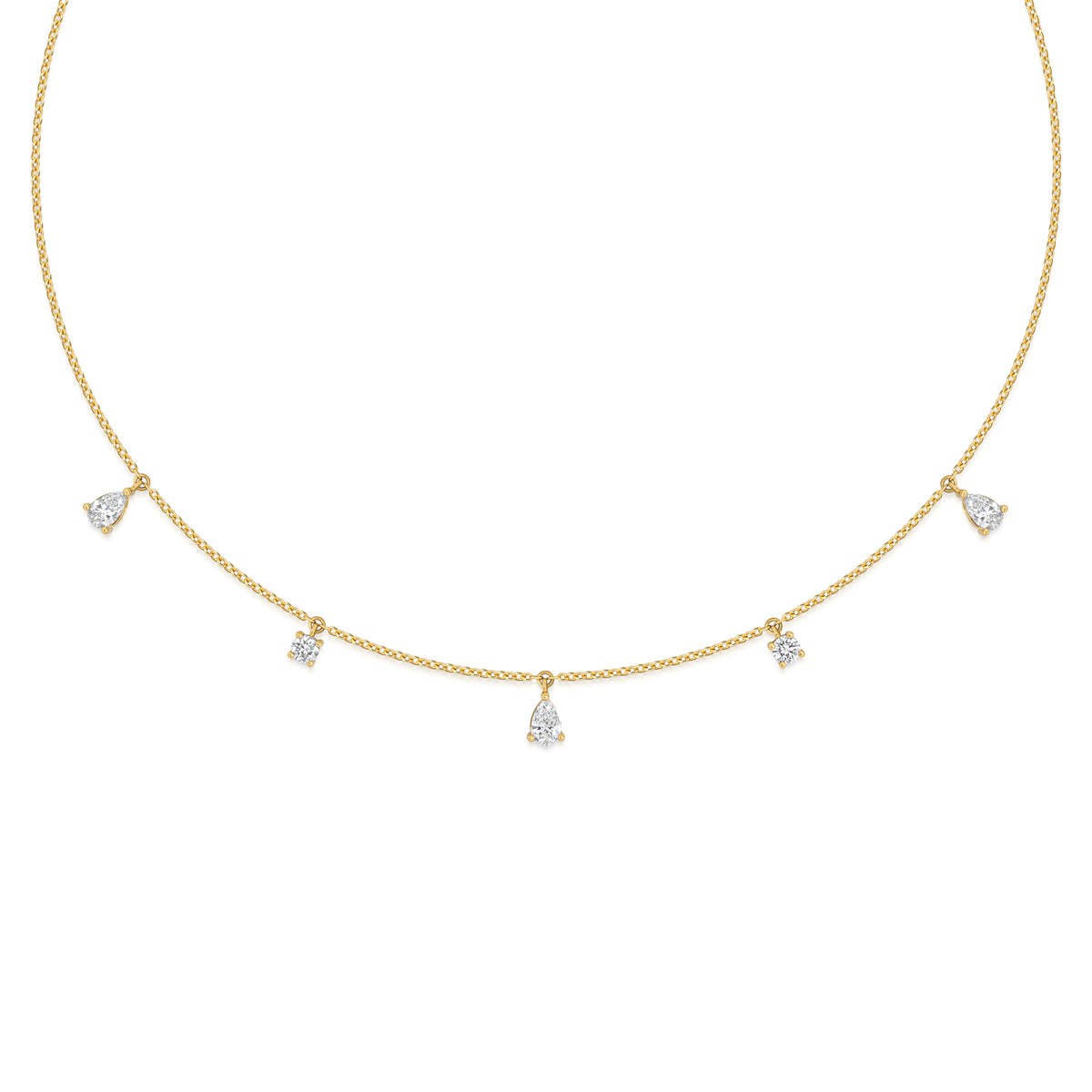 Eliana drop necklace