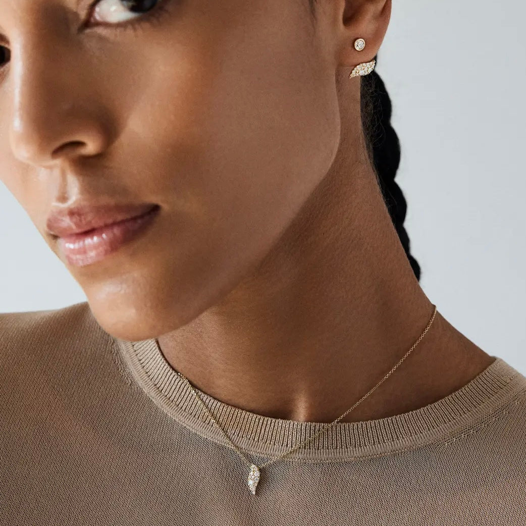 Haven leafy necklace
