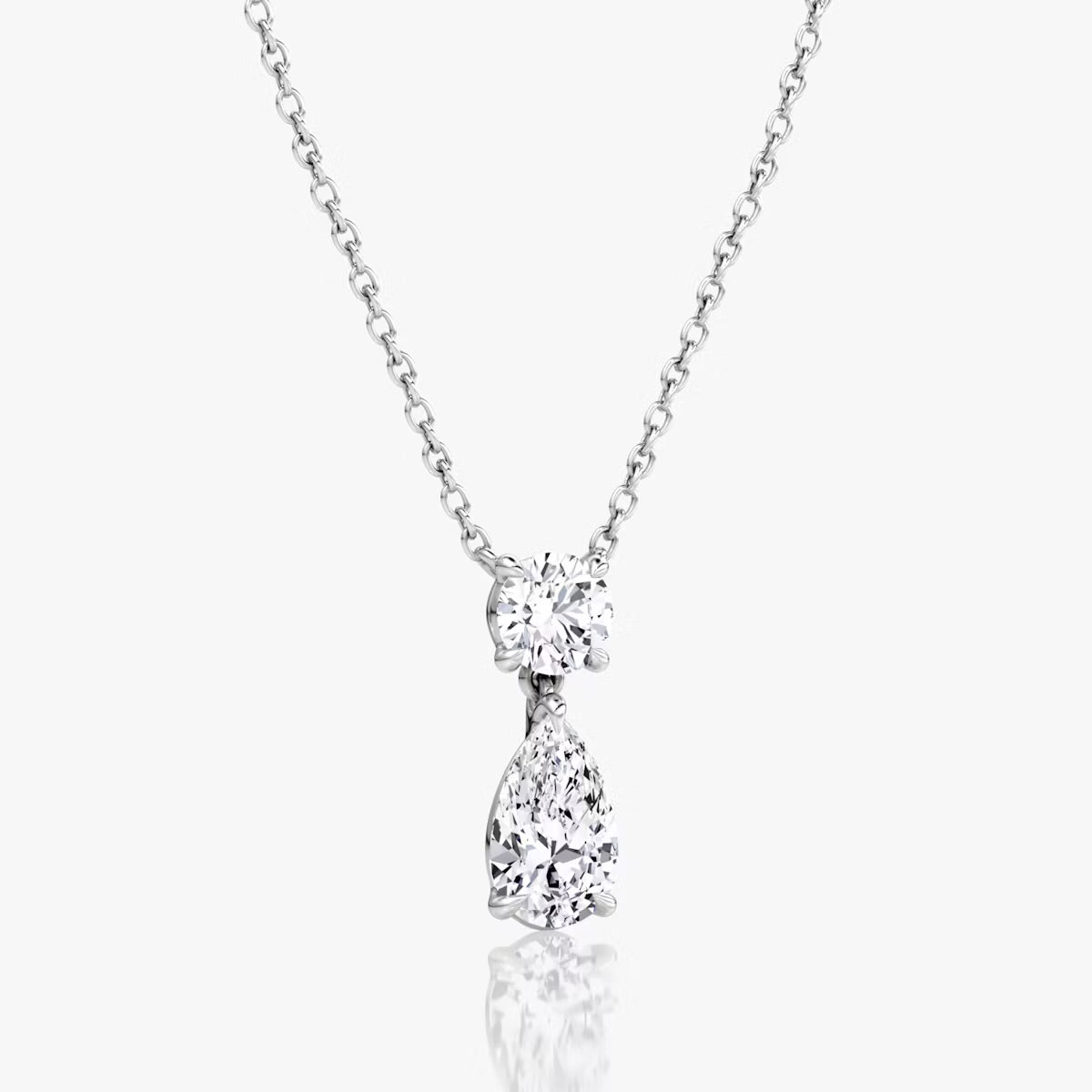 Rio duo drop necklace