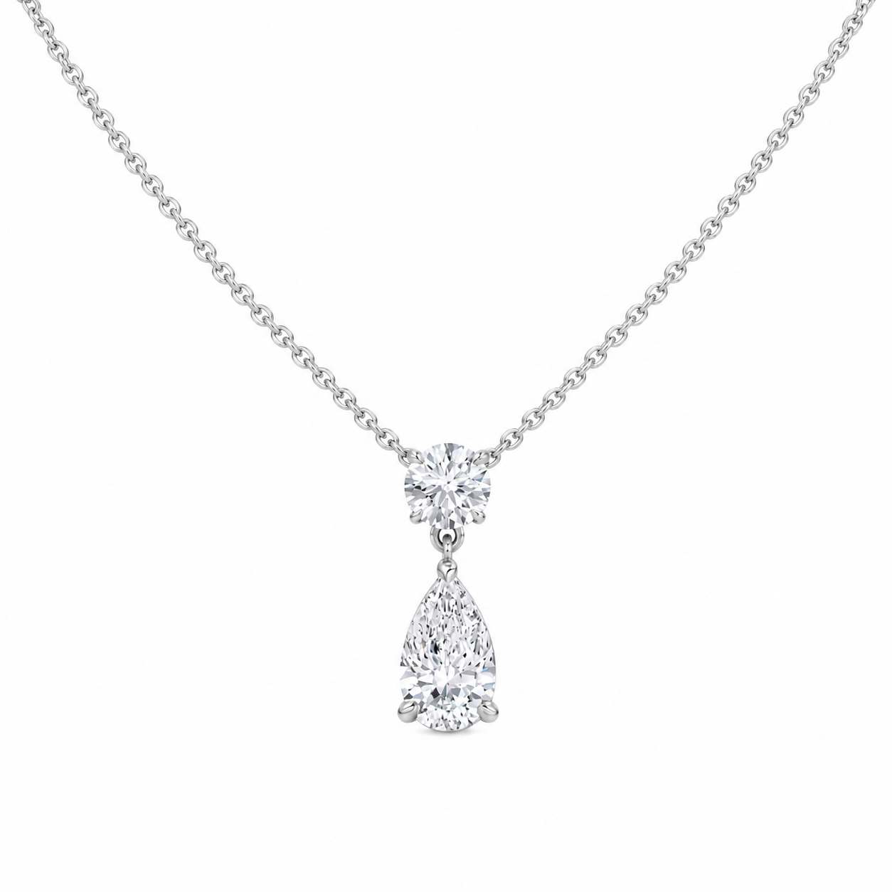 Rio duo drop necklace