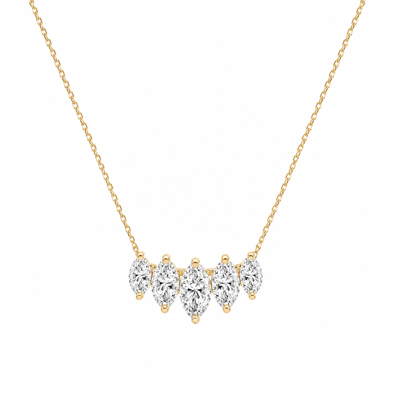 Skye marquise necklace