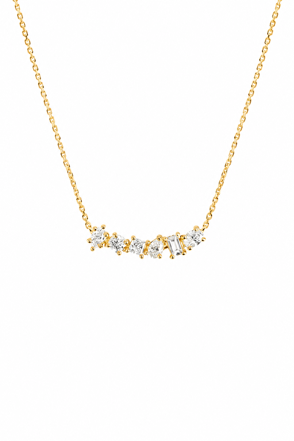 Noah scattered chain necklace