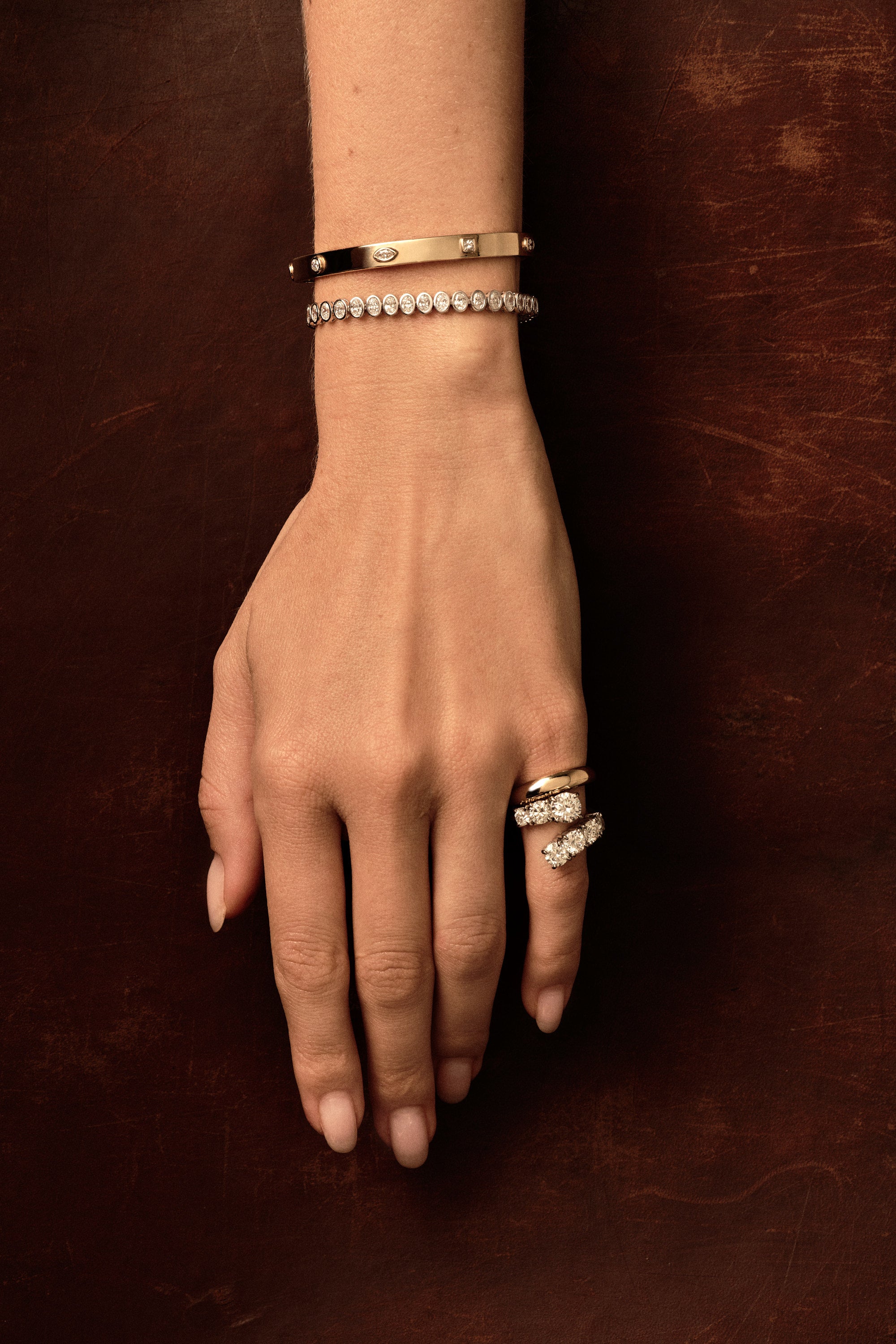The Signature Oval Diamond Tennis Bracelet