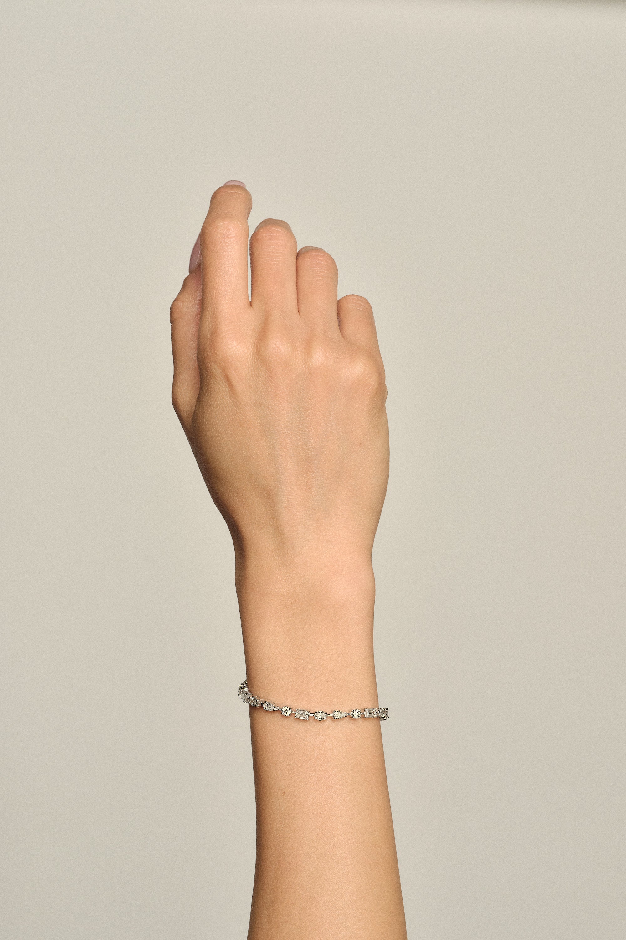 The Grand Scattered Diamond Bracelet