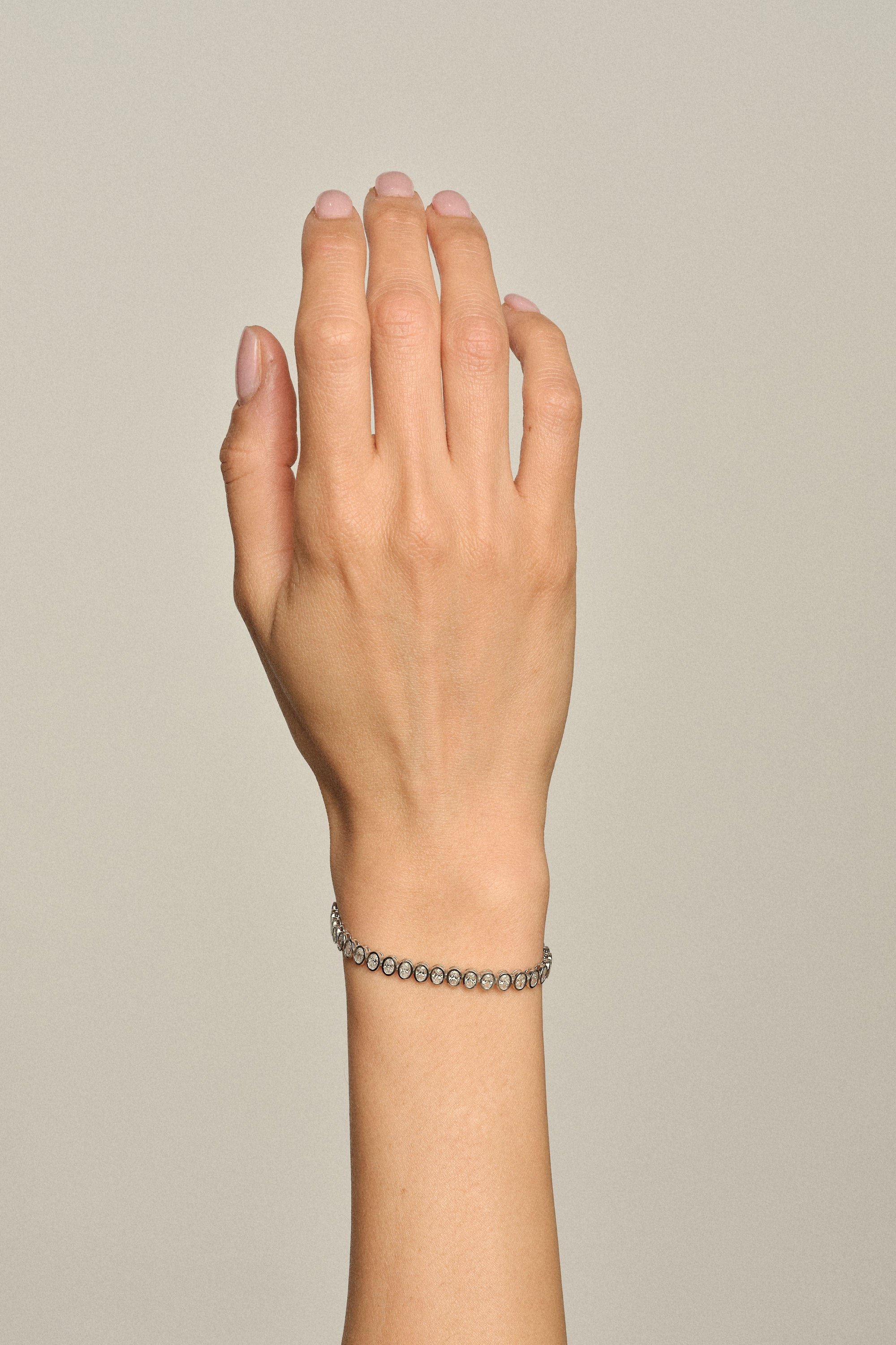 The Signature Oval Diamond Tennis Bracelet