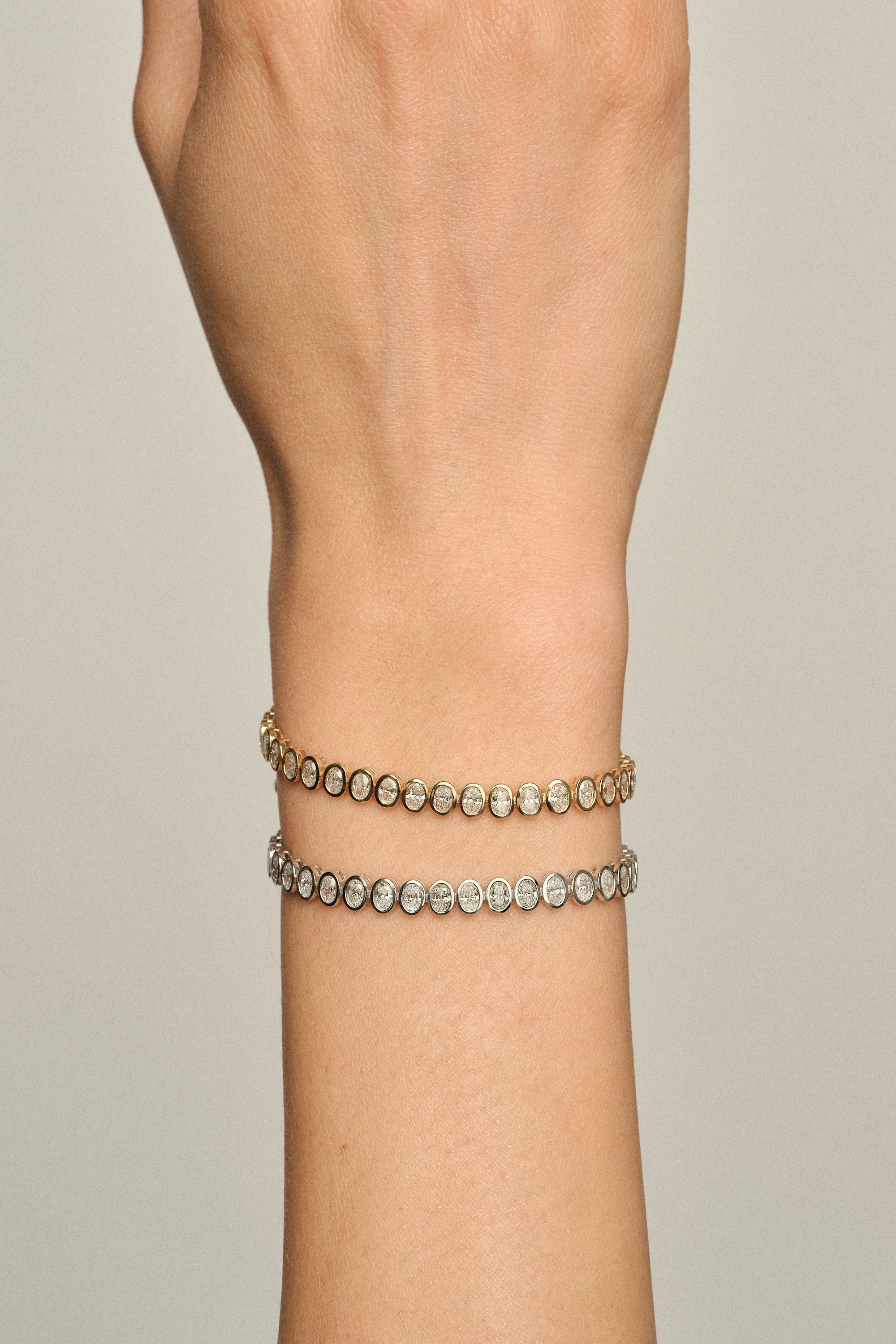 The Signature Oval Diamond Tennis Bracelet