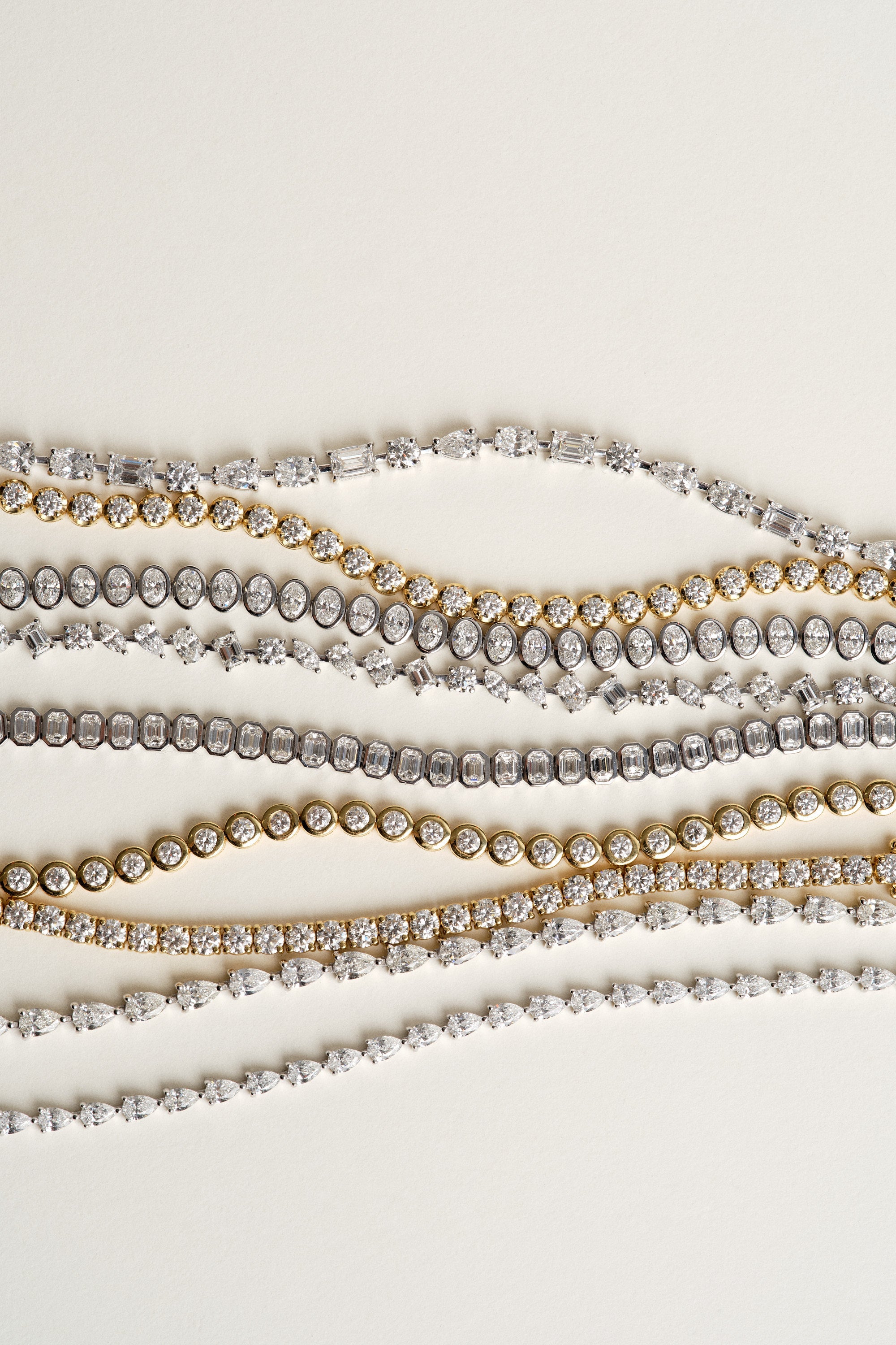The Grand Scattered Diamond Bracelet