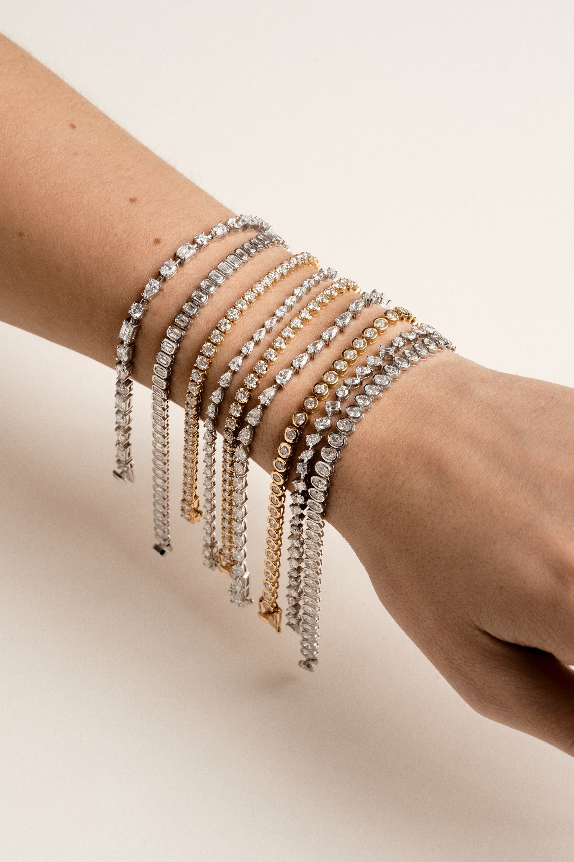 The Signature Oval Diamond Tennis Bracelet