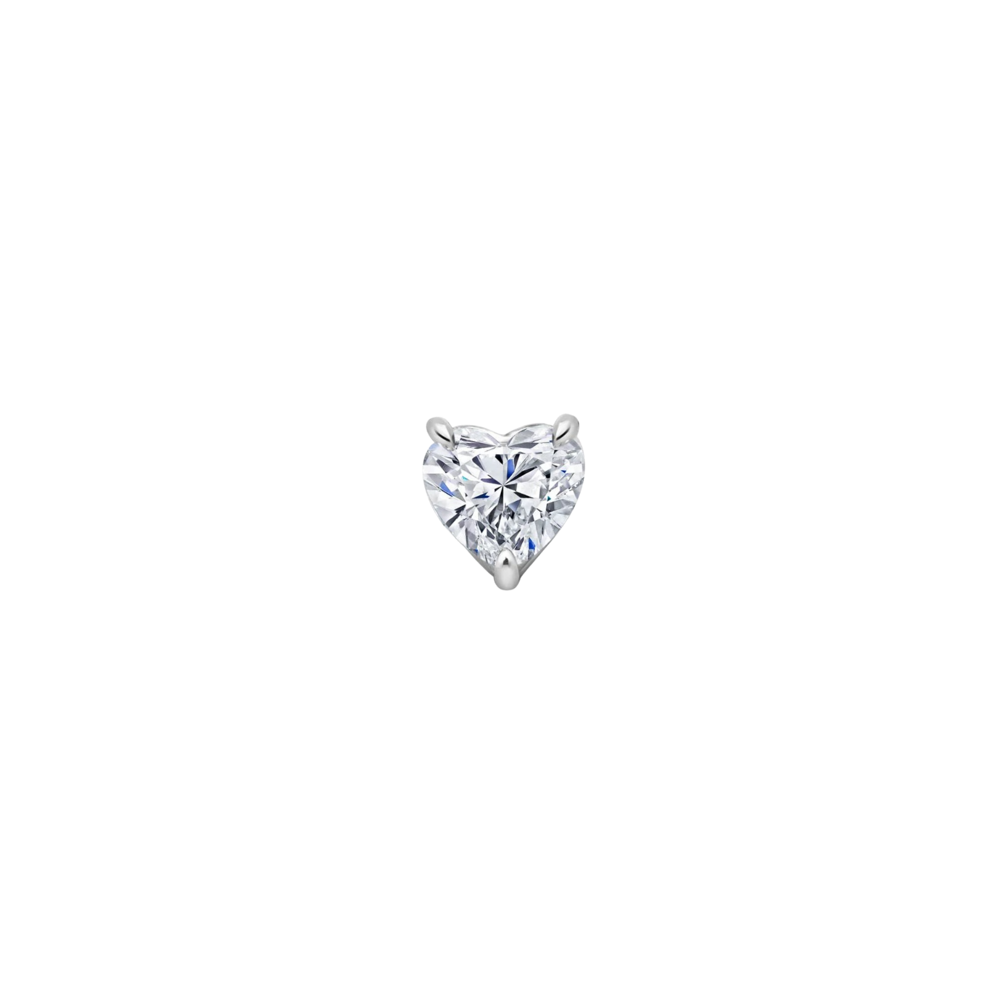 Kishani Amore 1.5ct Heart-Shaped Studs