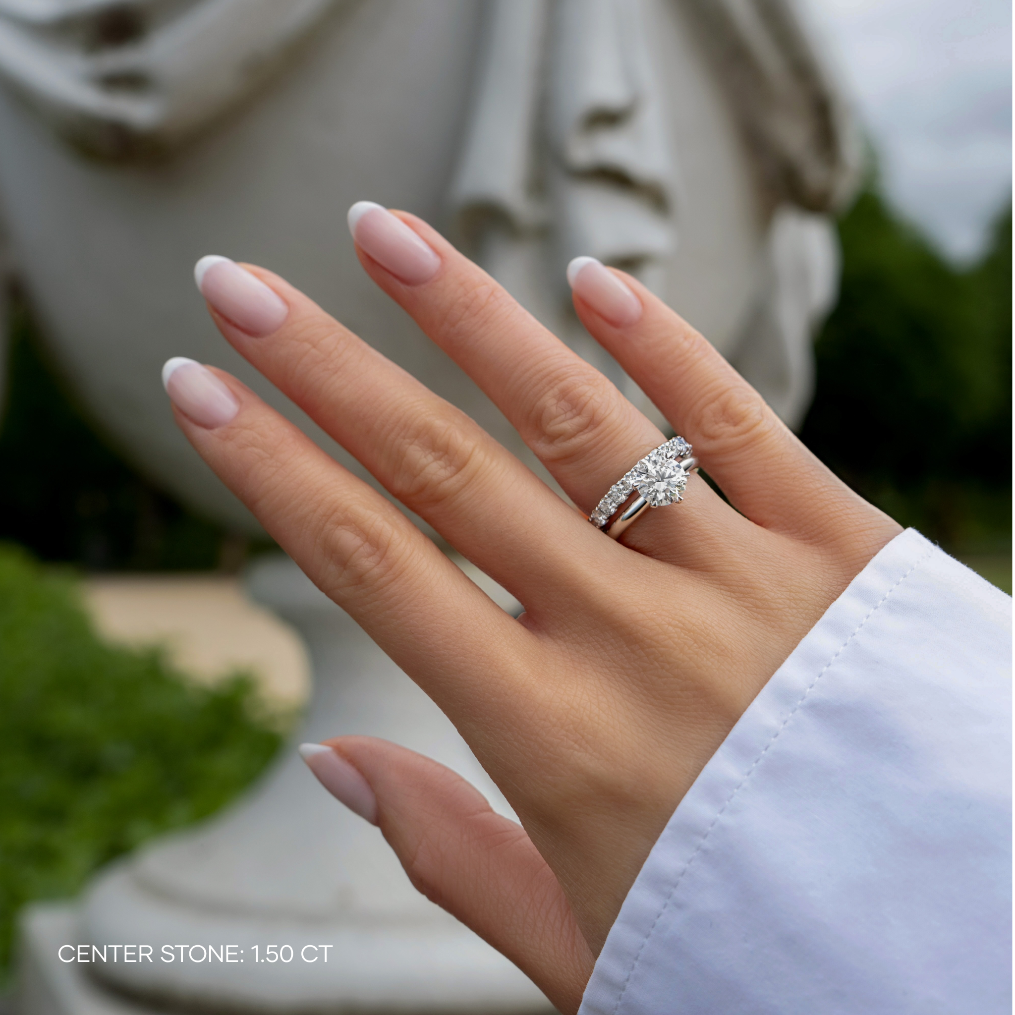 Chloe Round Brilliant Solitaire Ring