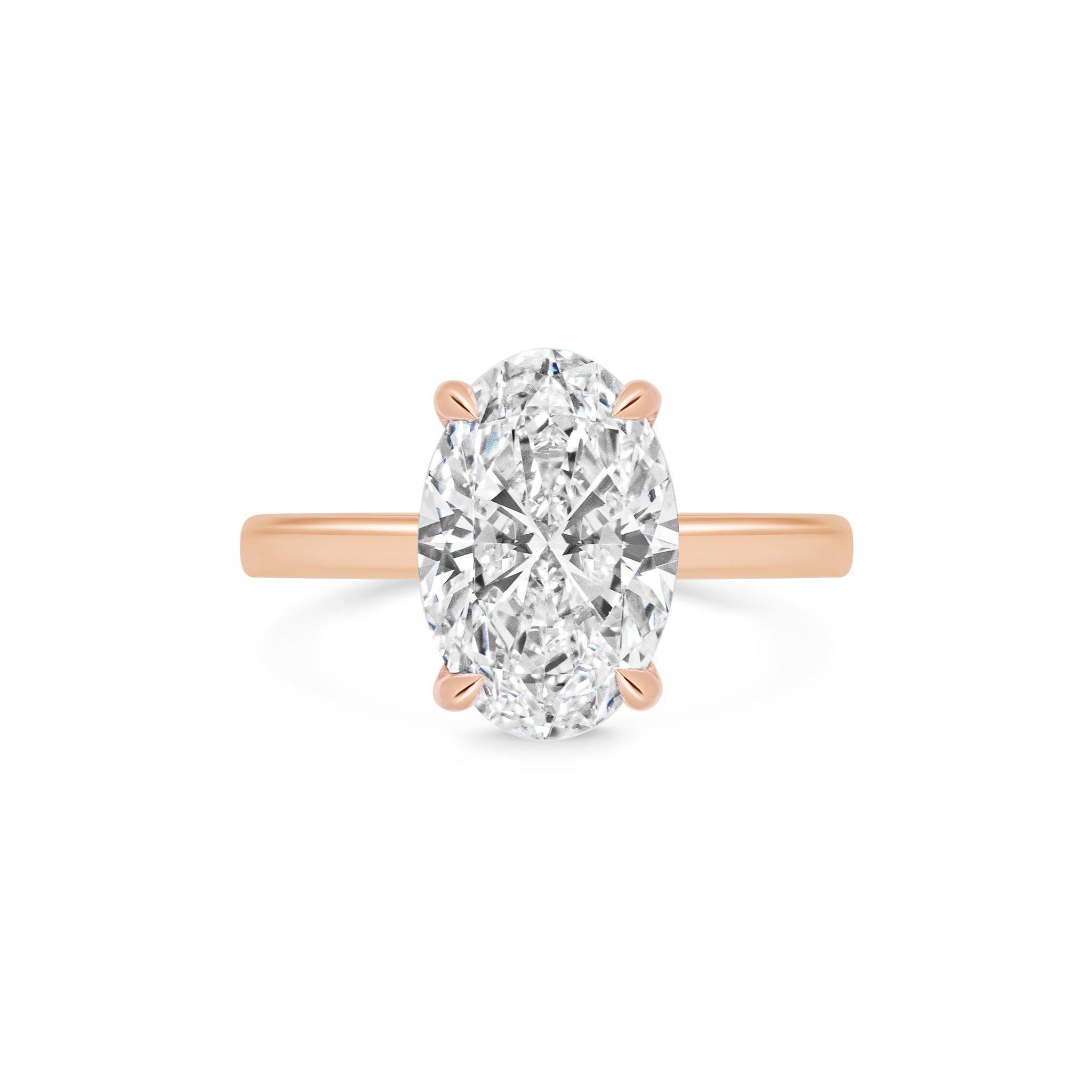 Alara Oval Solitaire Ring