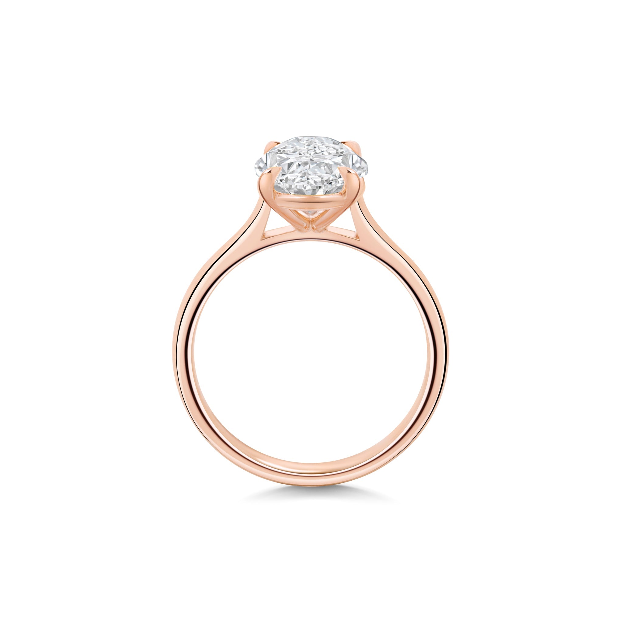 Alara Oval Solitaire Ring