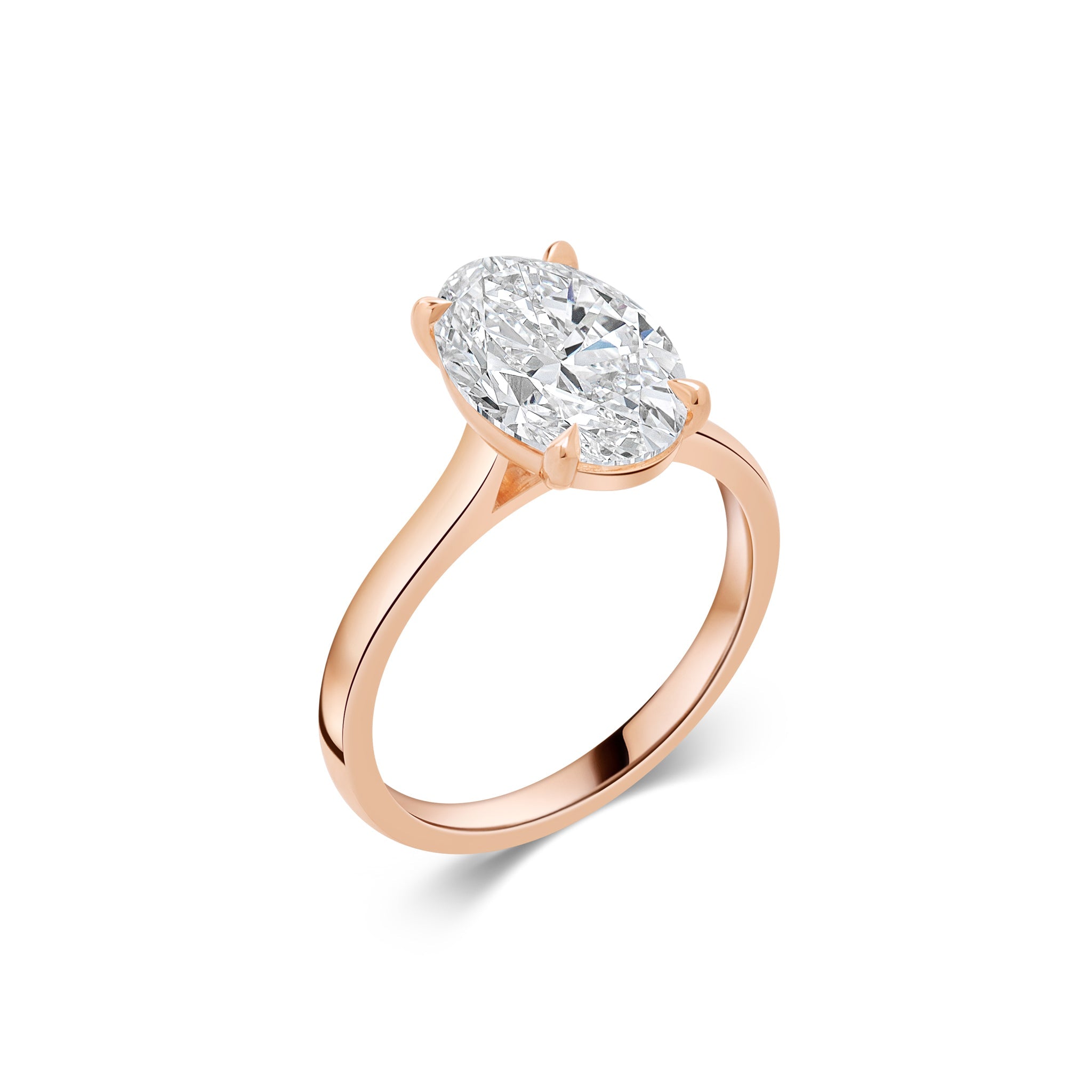 Alara Oval Solitaire Ring