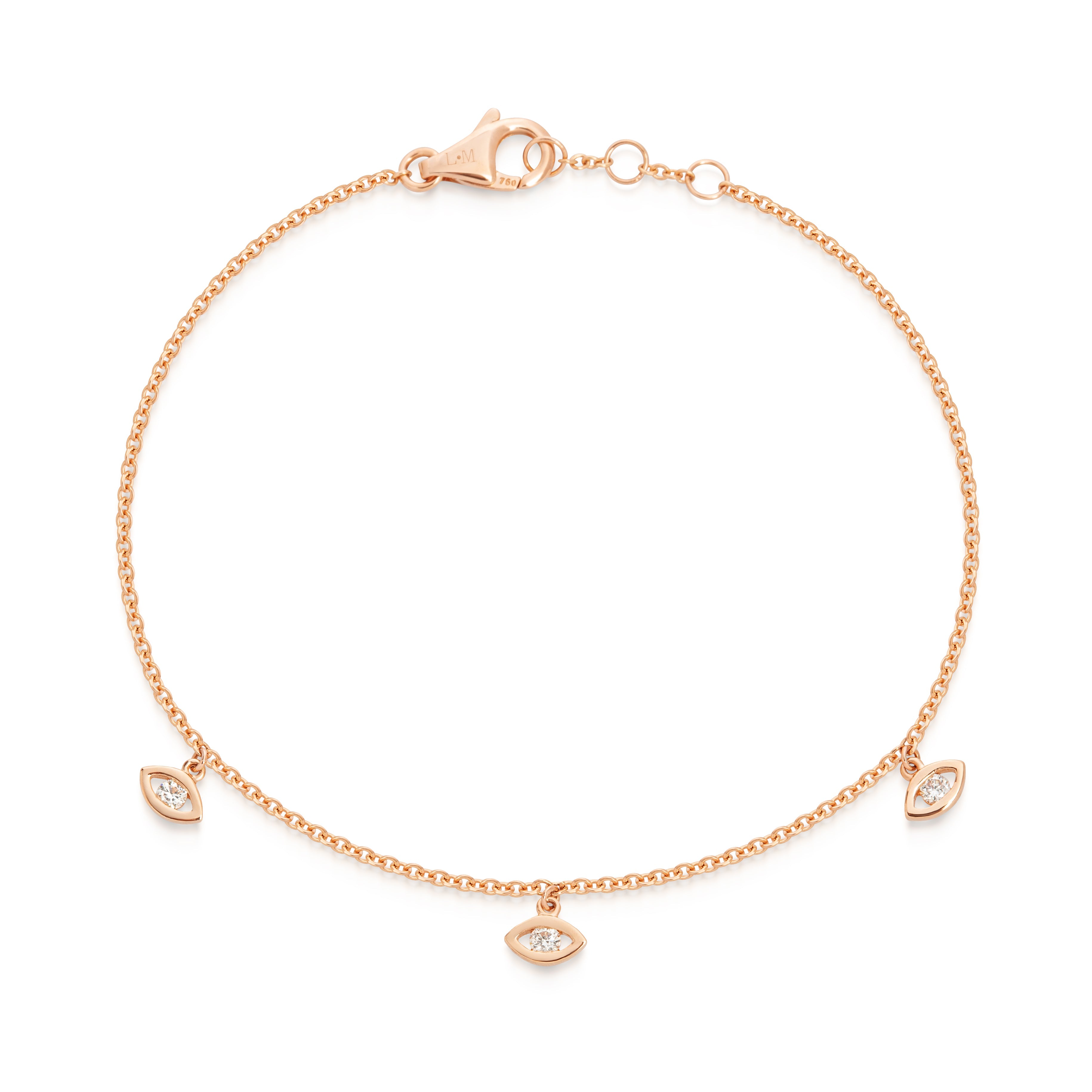Evil Eye Diamond Bracelet