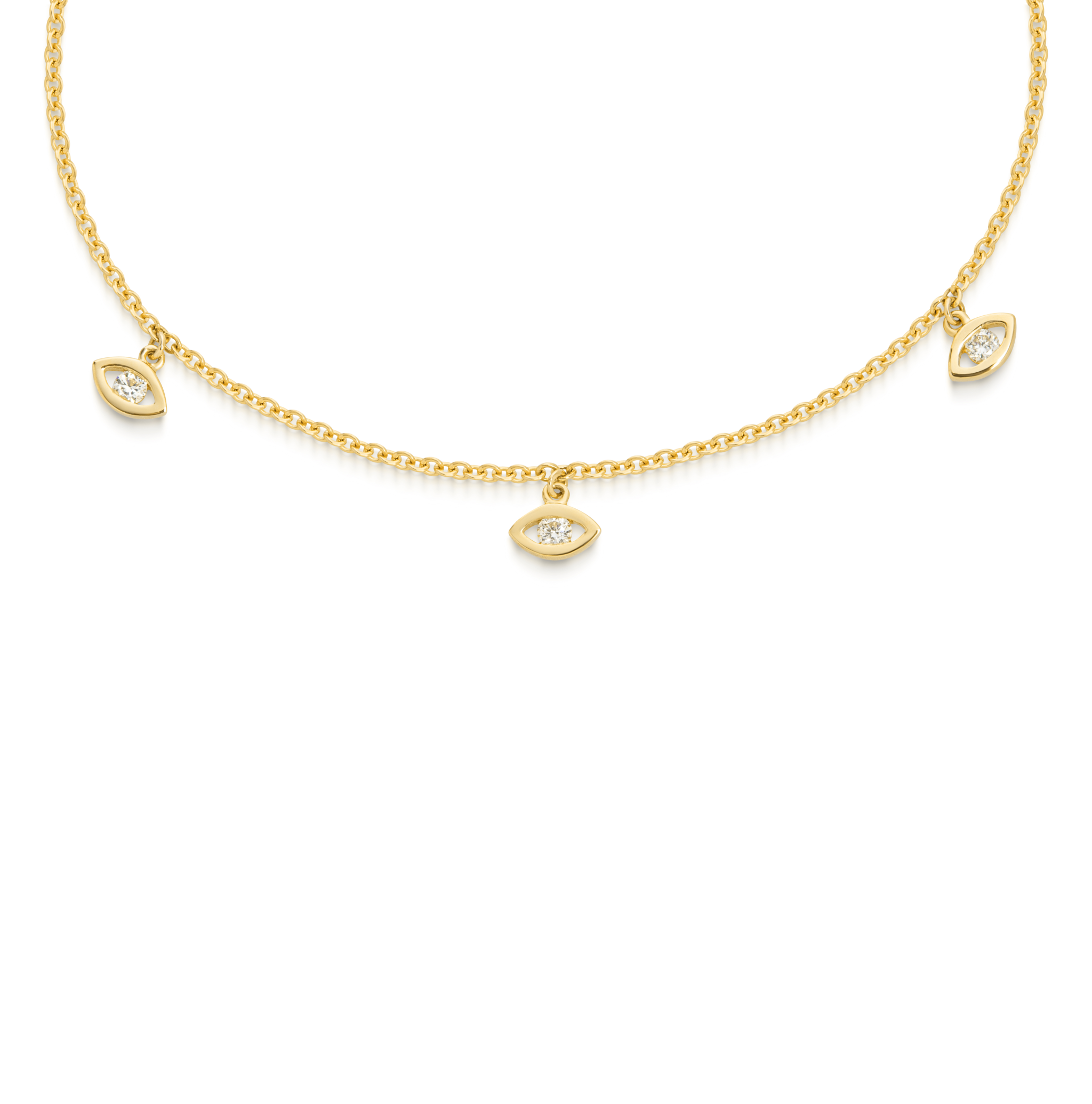 Evil Eye Diamond Bracelet
