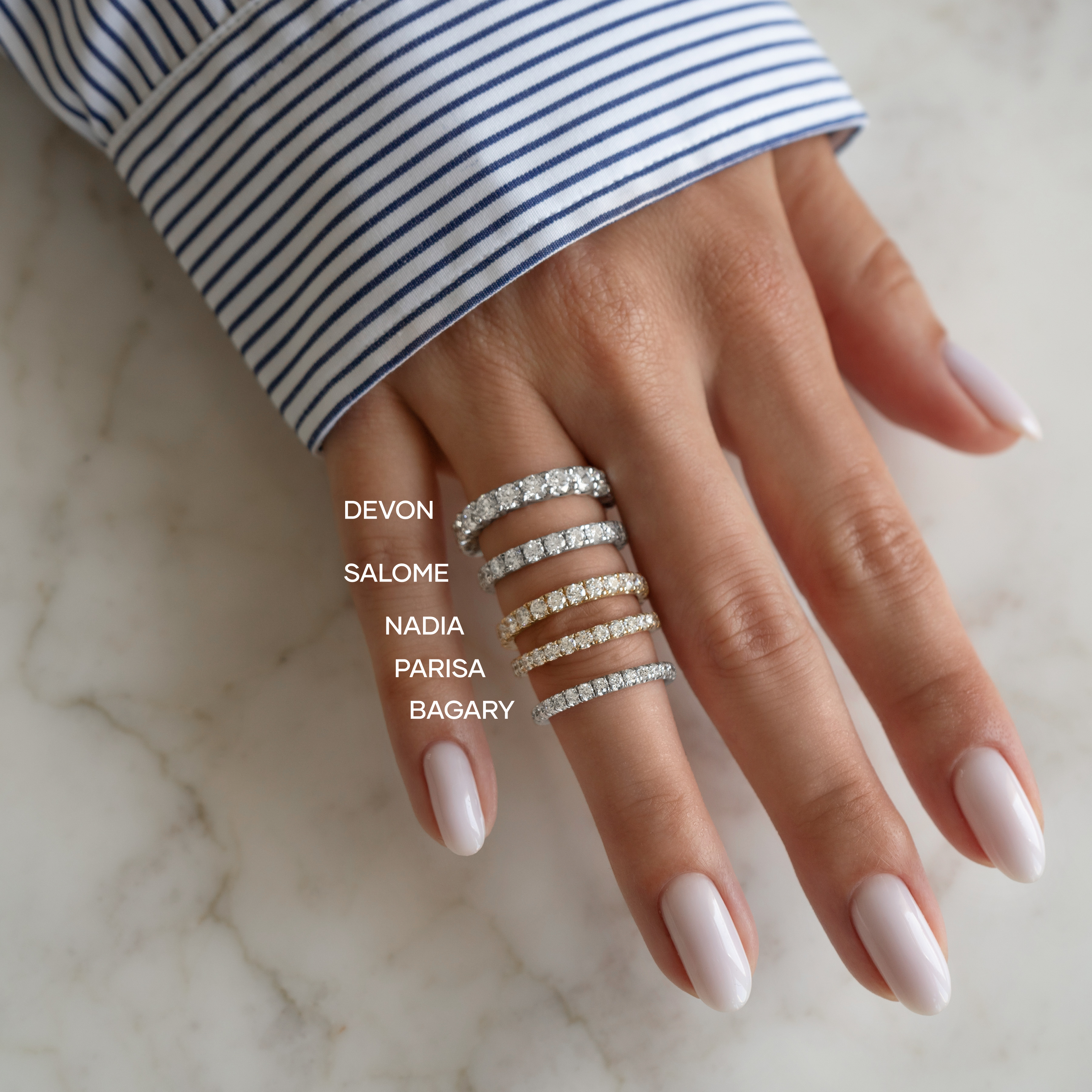 Devon Round Eternity Band