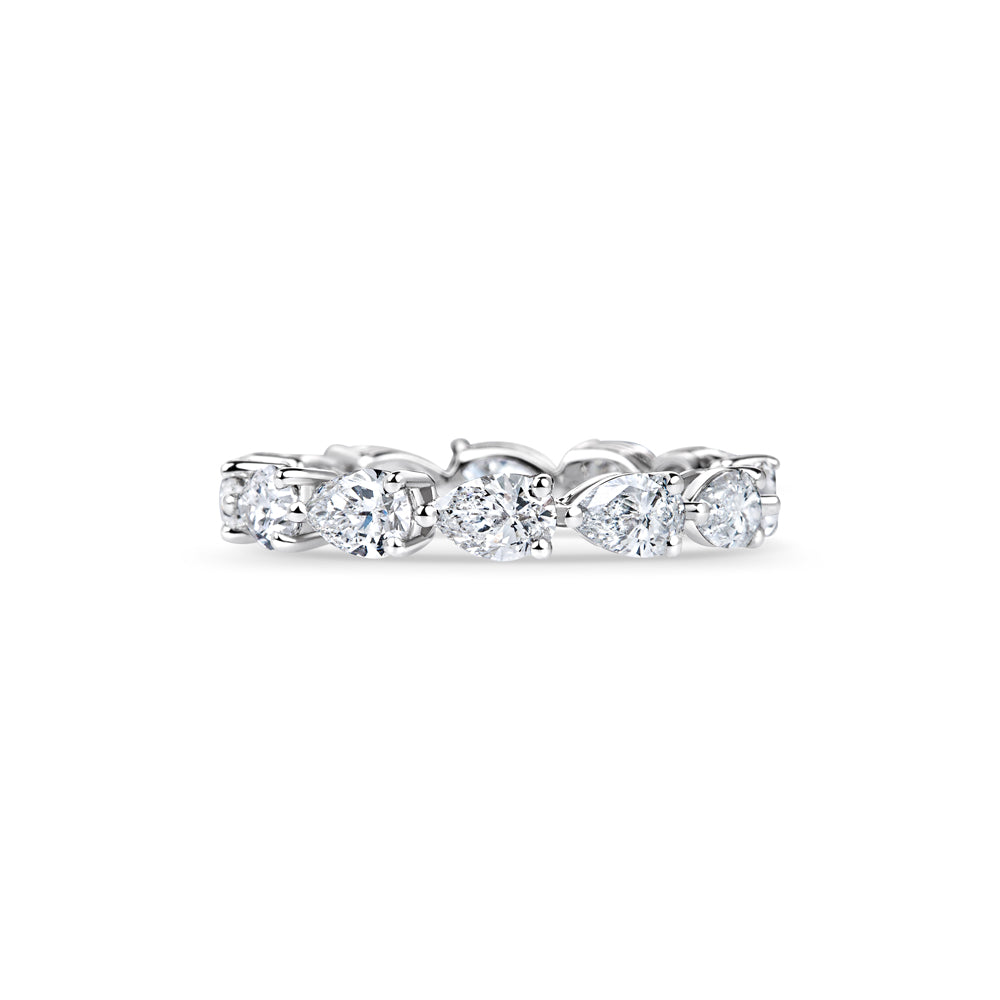 Celia Pear Eternity Band