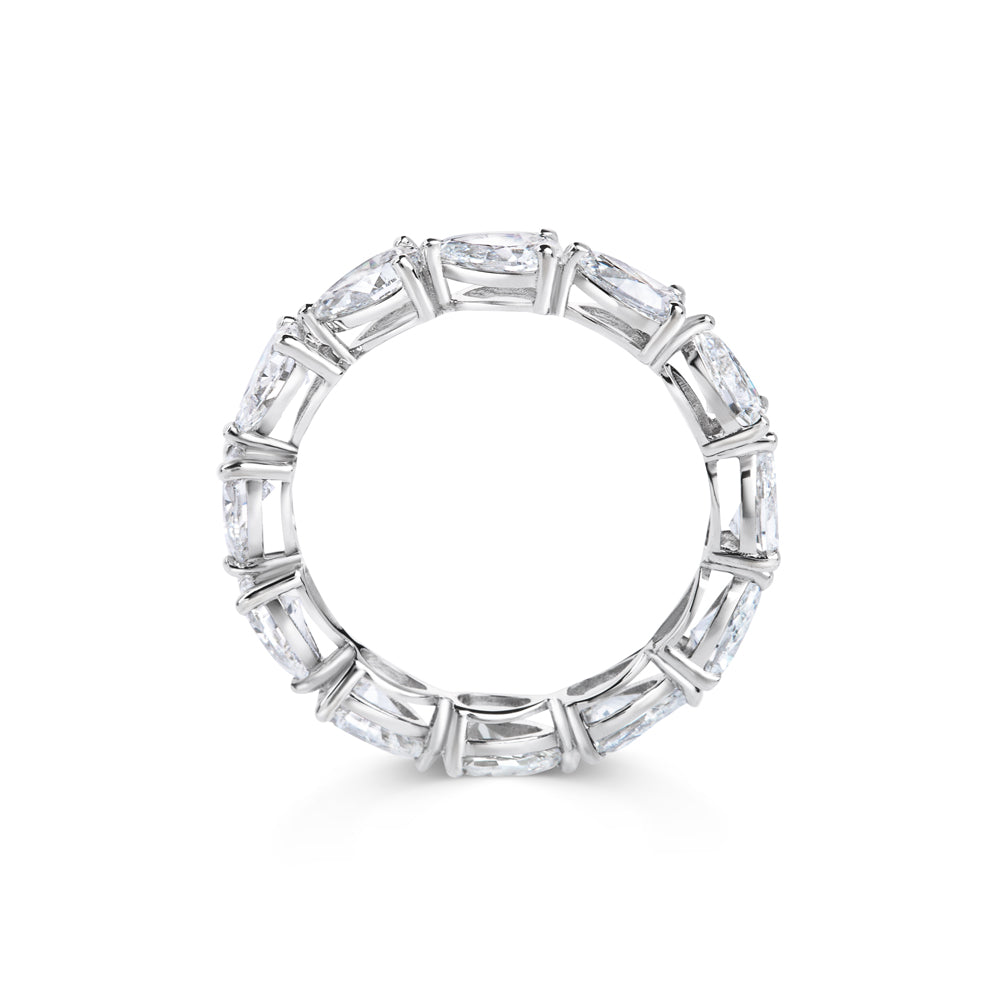 Celia Pear Eternity Band