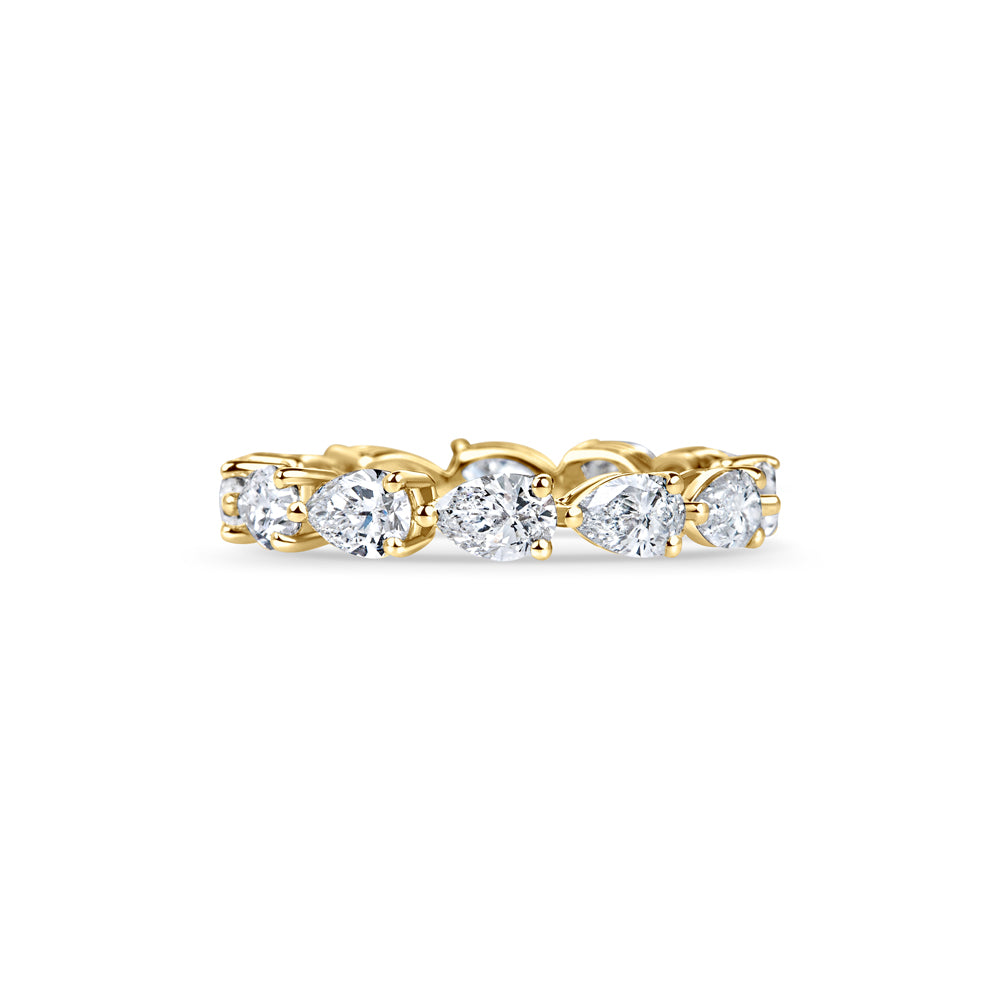 Celia Pear Eternity Band