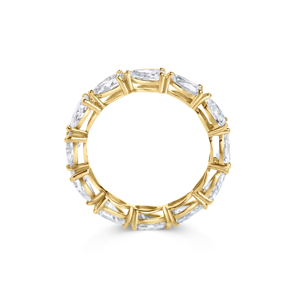 Celia Pear Eternity Band