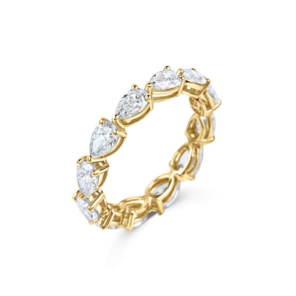 Celia Pear Eternity Band