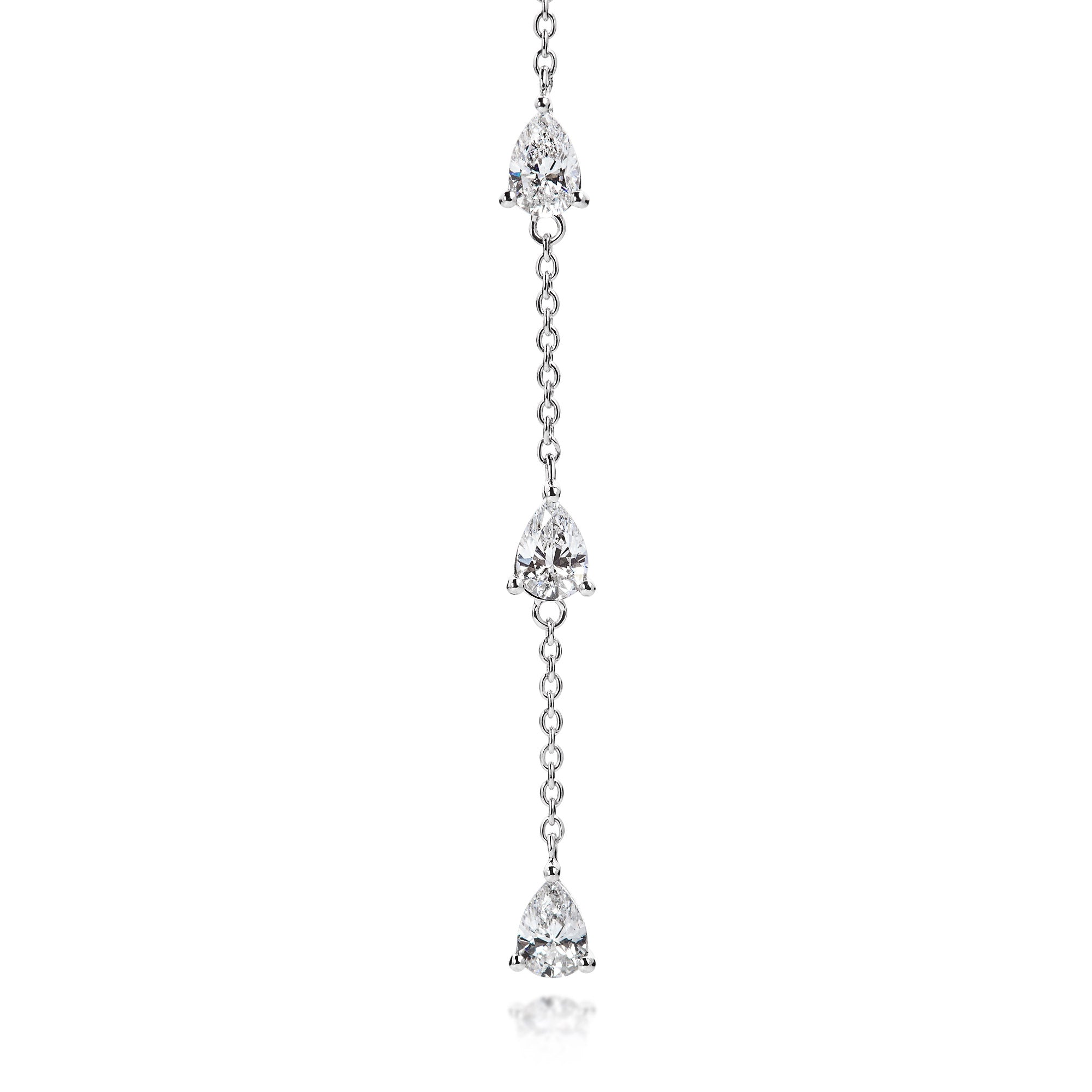 Pear-Cut Earrings