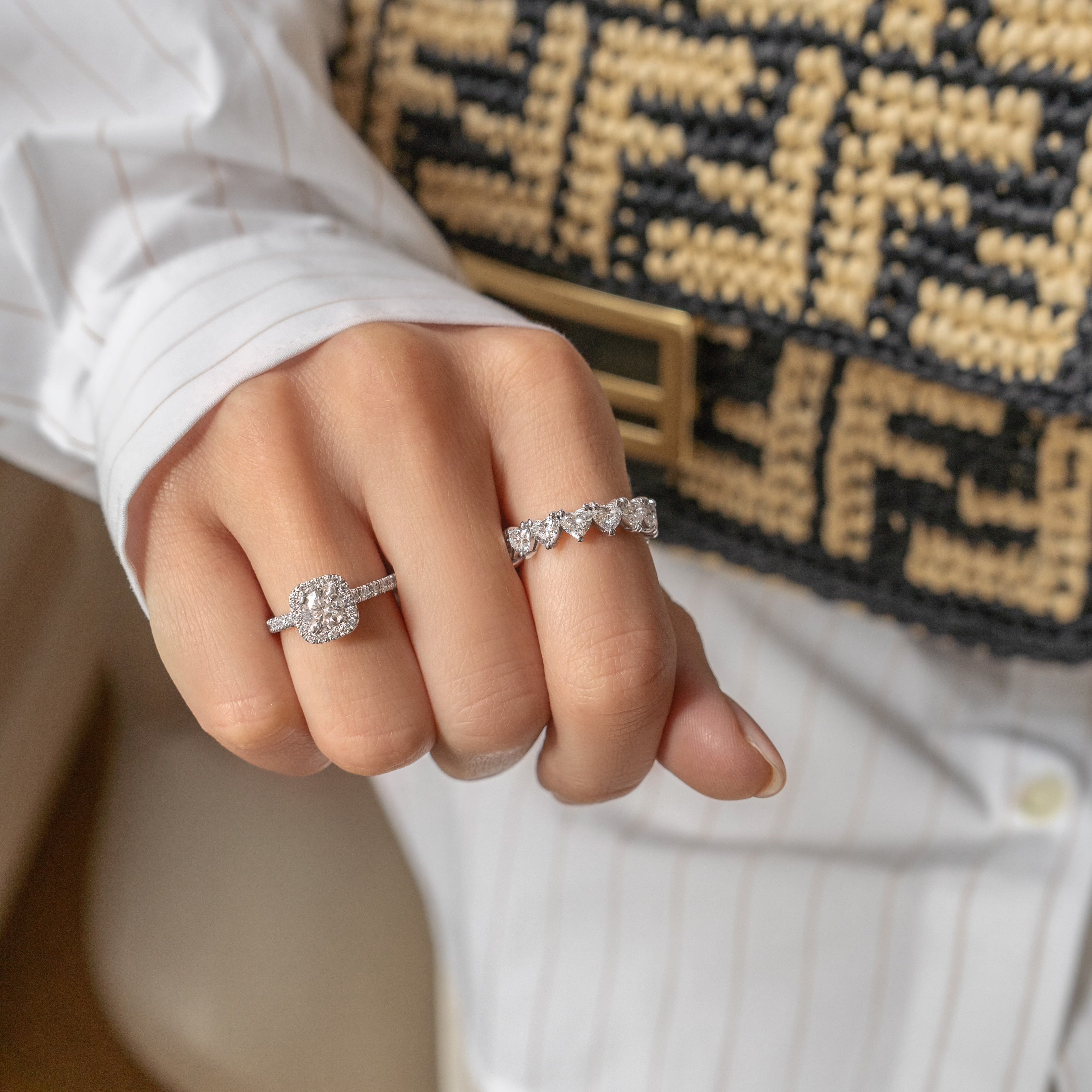 Amore Heart Eternity Band