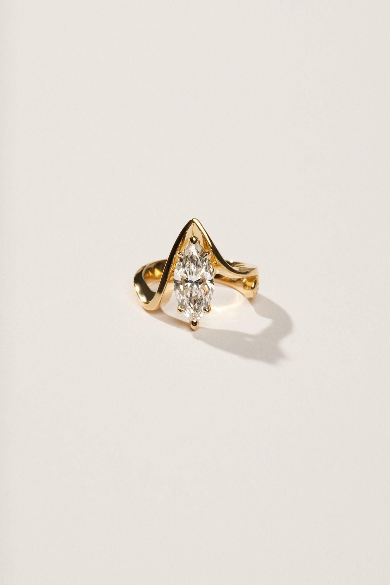 Alex Marquise Solitaire Ring