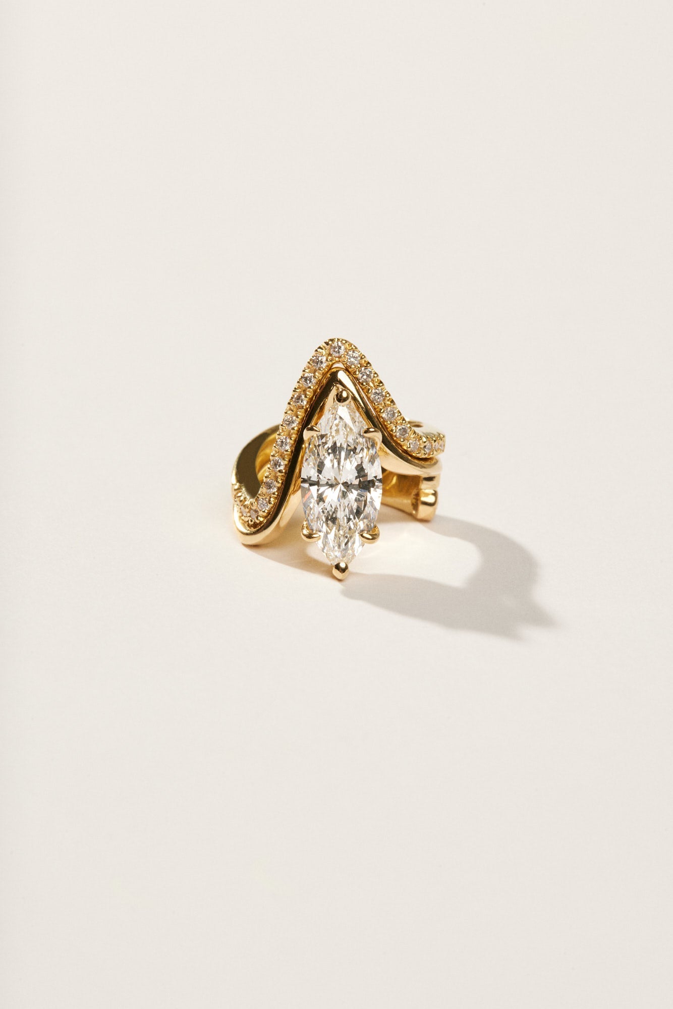 Alex Marquise Solitaire Ring