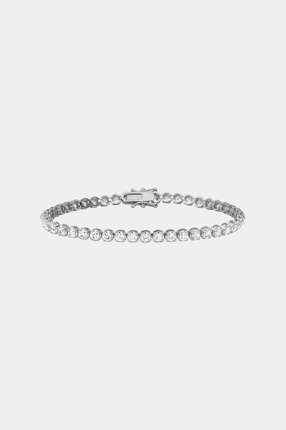 The Crown-Set Diamond Tennis Bracelet