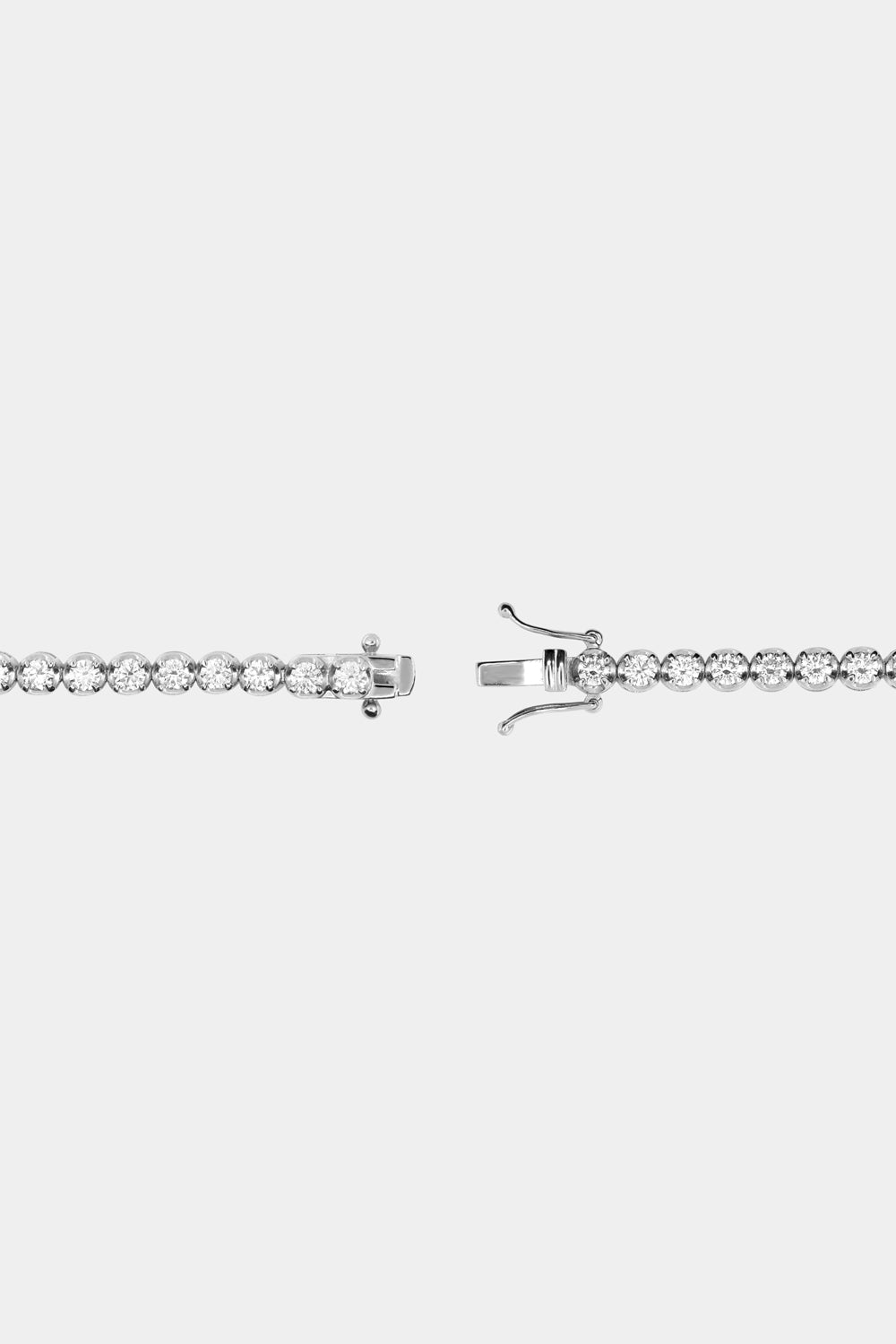 The Crown-Set Diamond Tennis Bracelet