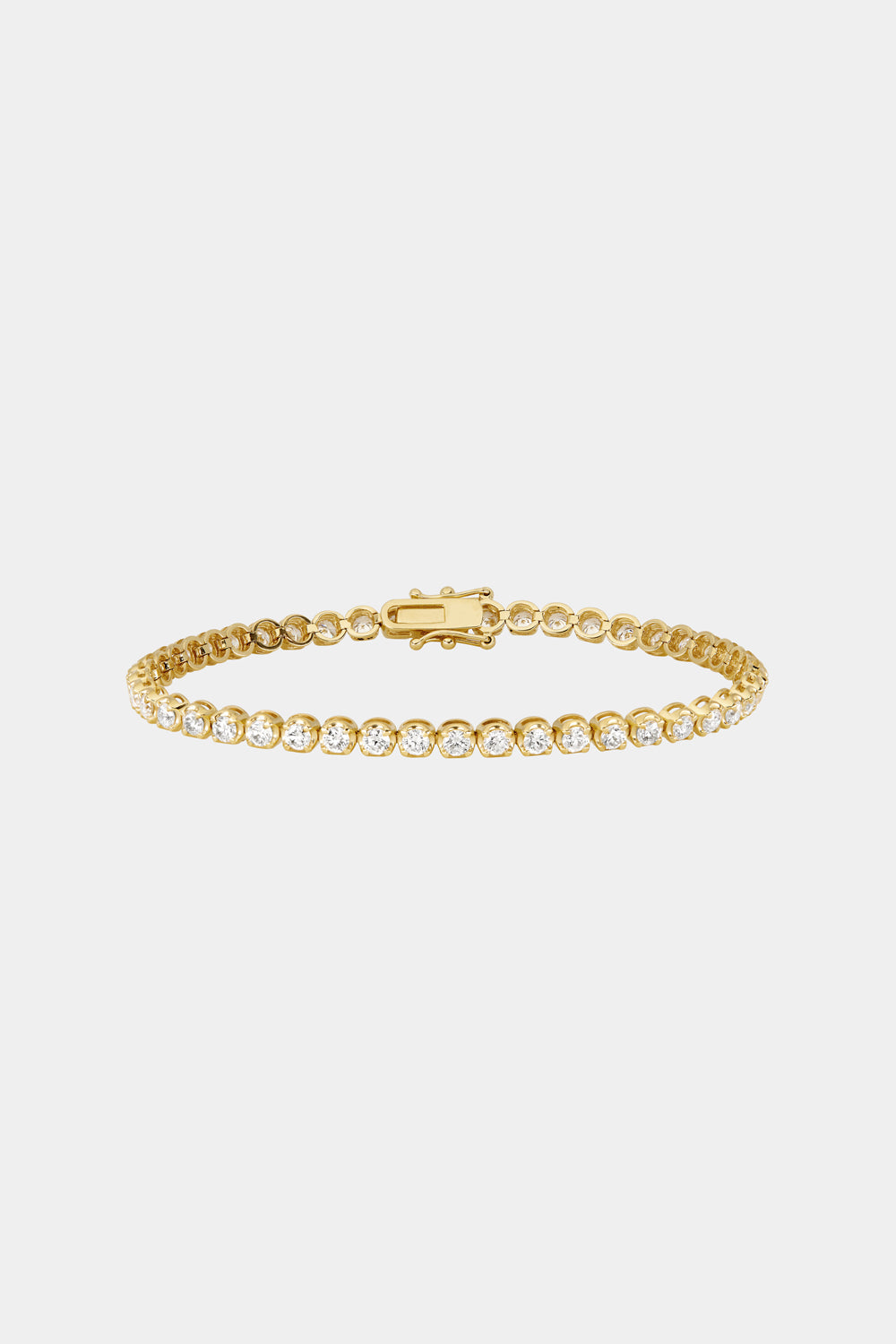 The Crown-Set Diamond Tennis Bracelet
