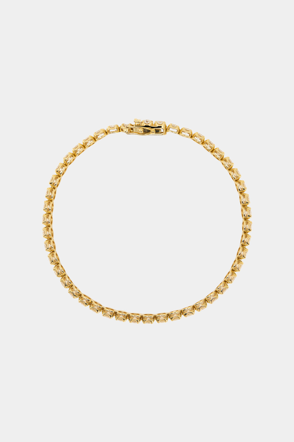 The Crown-Set Diamond Tennis Bracelet