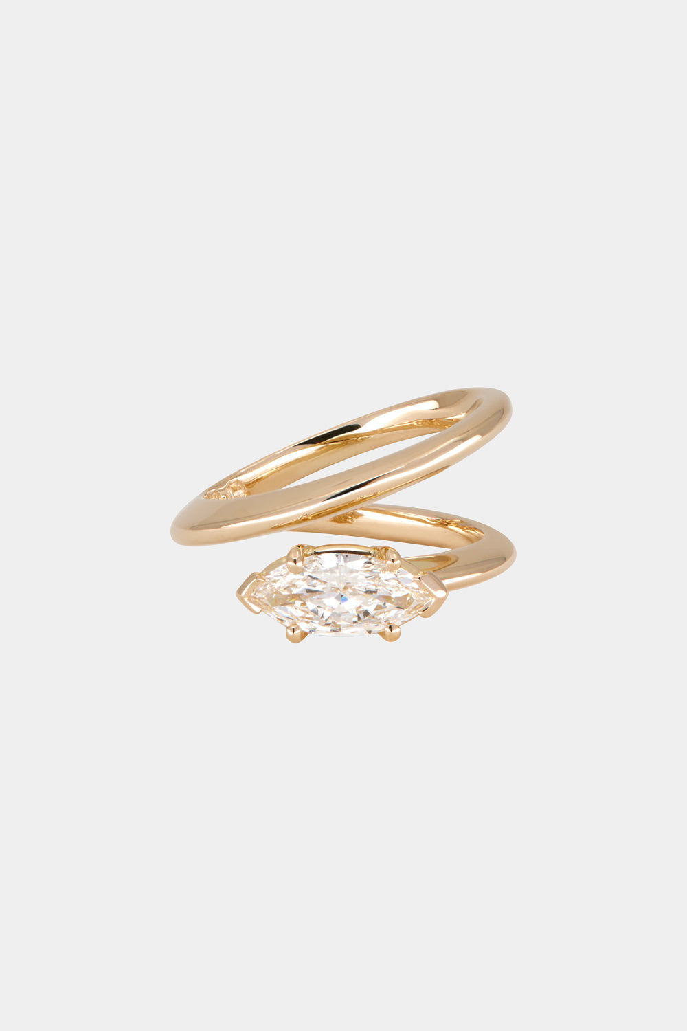 East-West Marquise Signature Ring