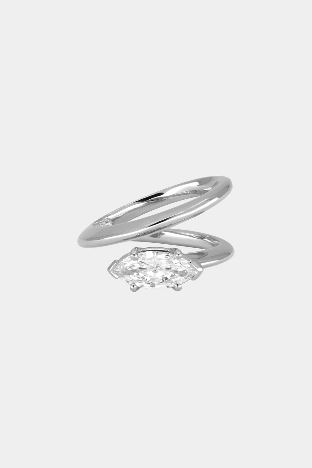 East-West Marquise Signature Ring