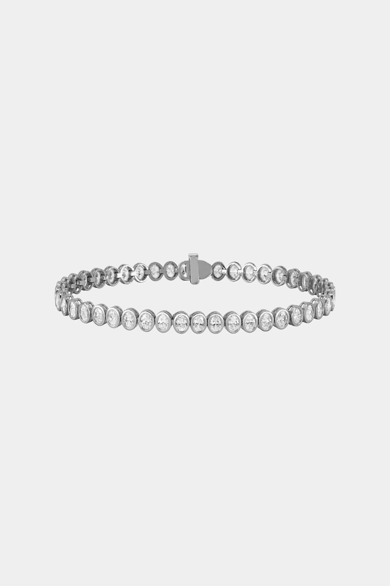 The Signature Oval Diamond Tennis Bracelet