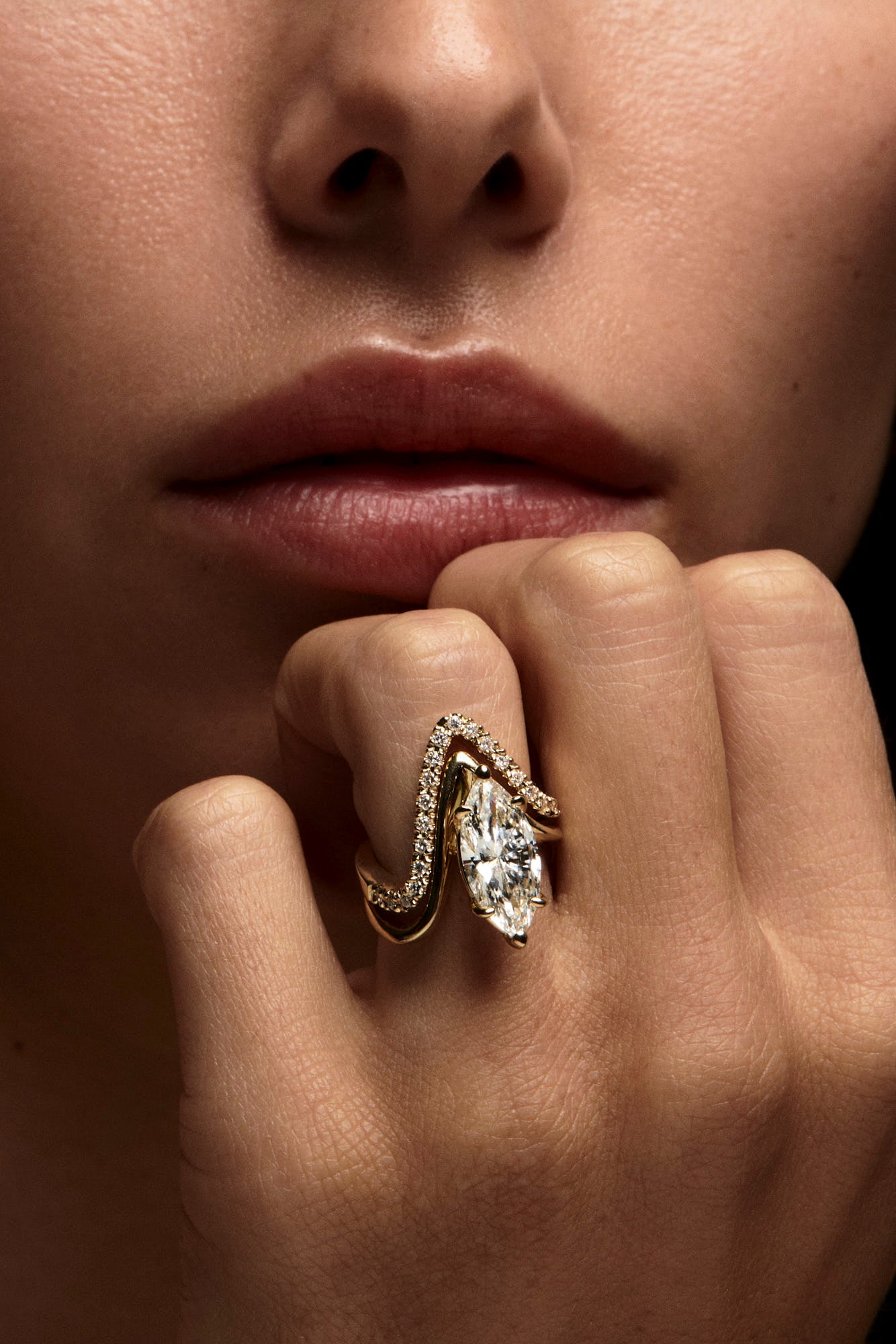 Alex Marquise Solitaire Ring