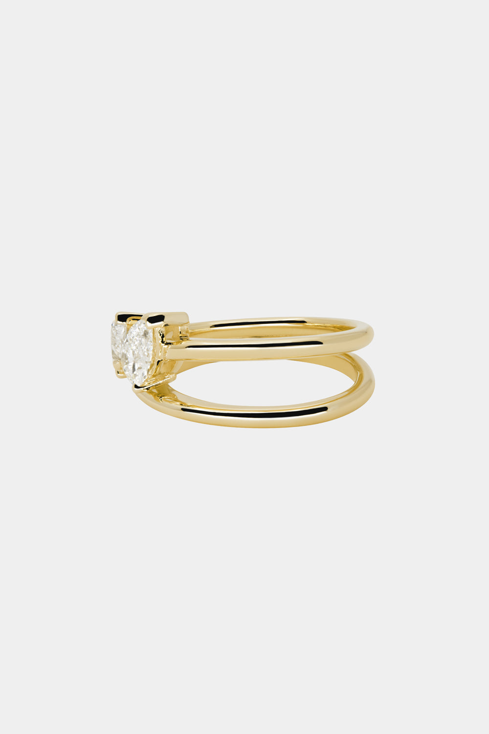 Trinity Pear Cluster Ring