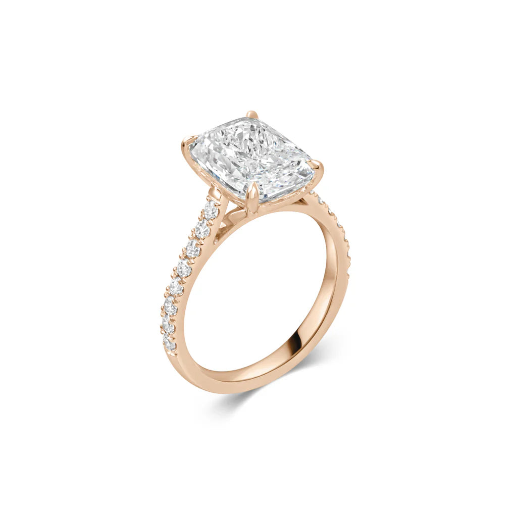 Adele Pavé Cushion Ring II