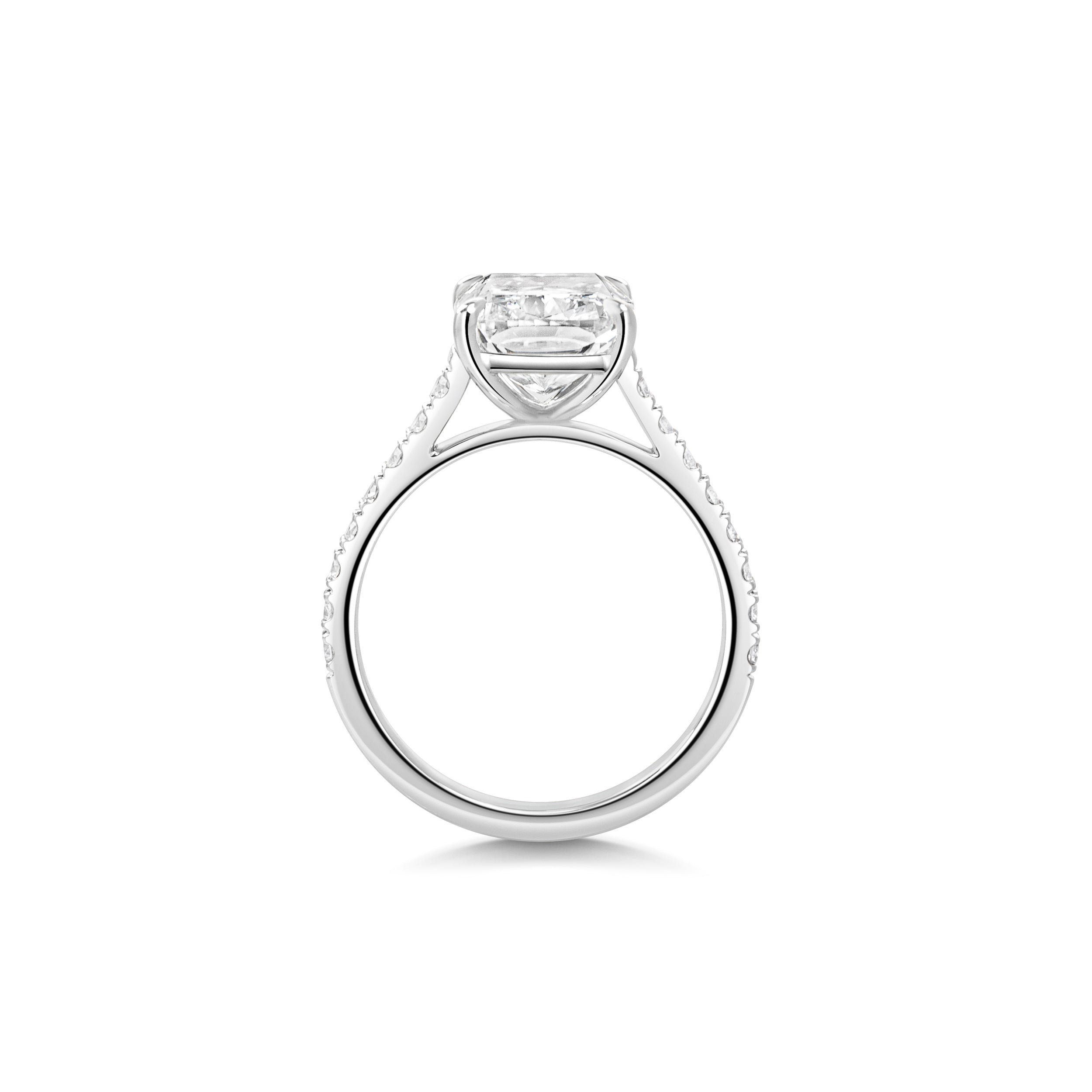 Adele Pavé Cushion Ring