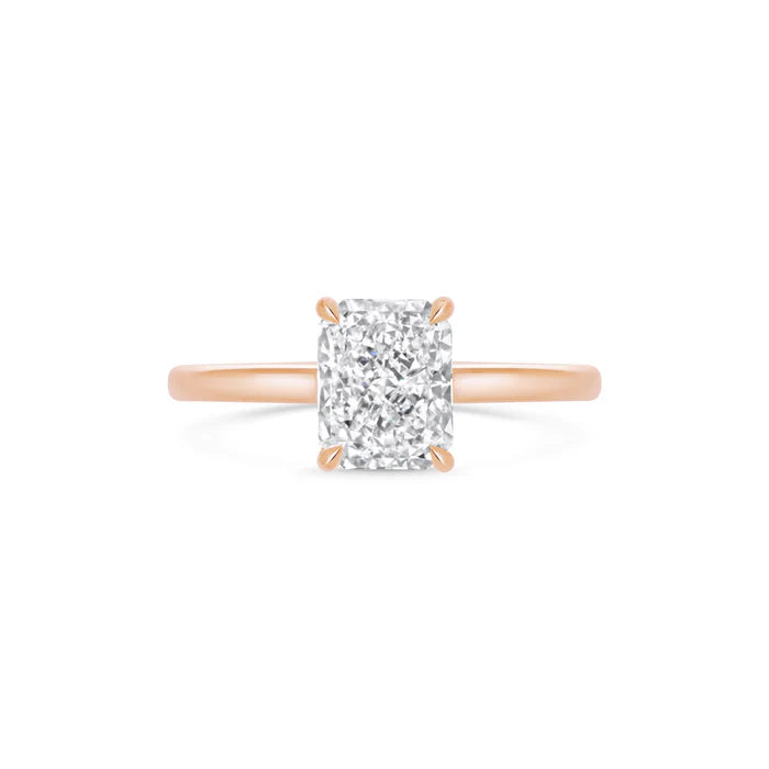 Lydia Emerald-Cut Solitaire Ring