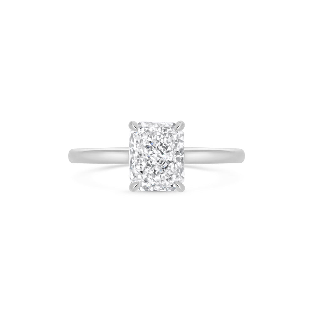 Lydia Emerald-Cut Solitaire Ring