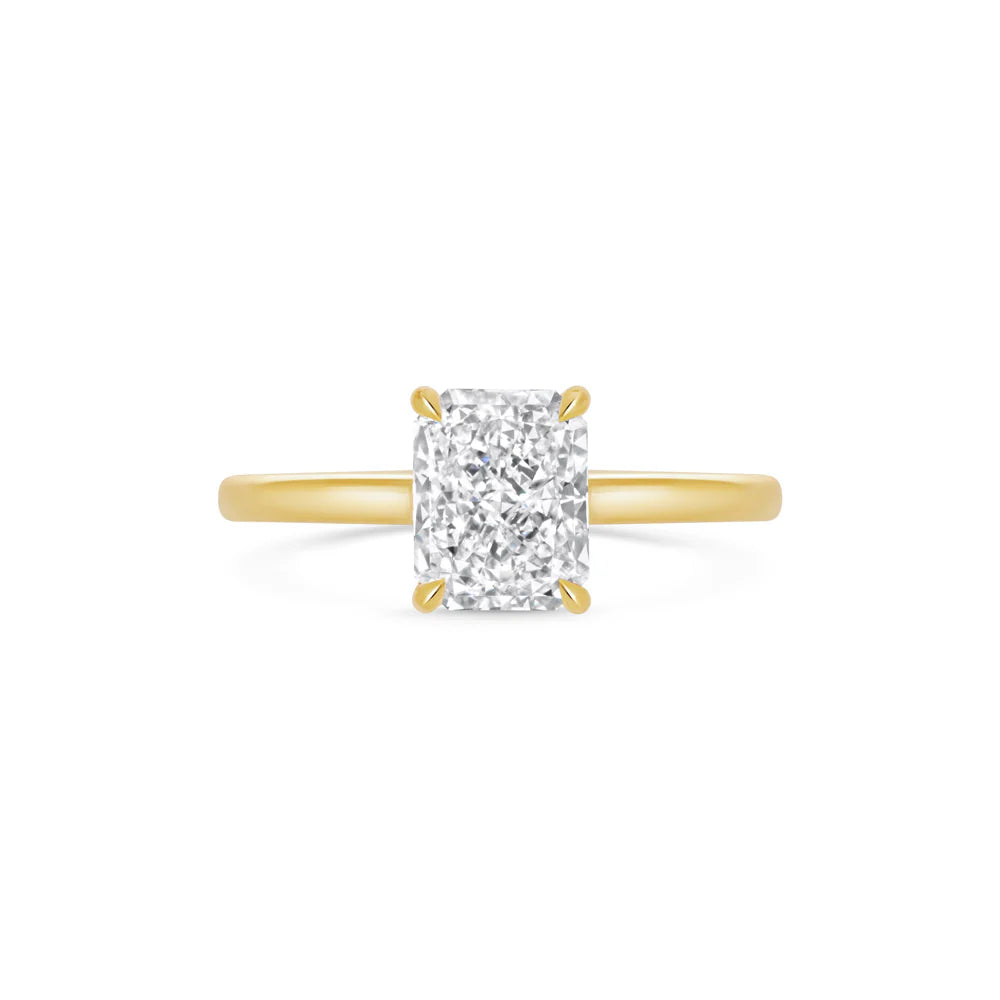 Lydia Emerald-Cut Solitaire Ring